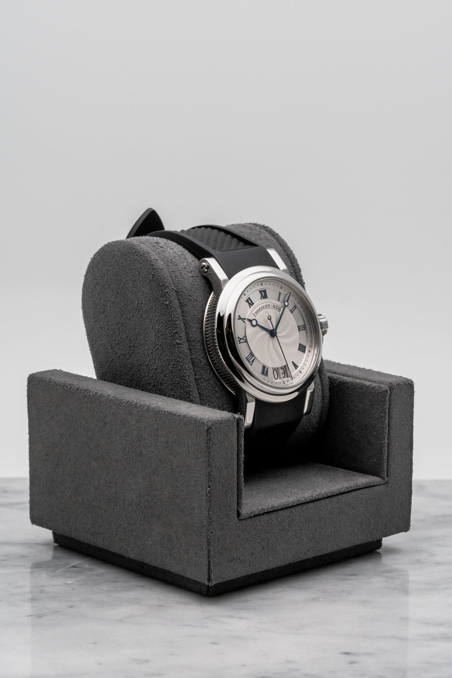 Breguet Marine 5817ST/12/5V8 Silver Dial