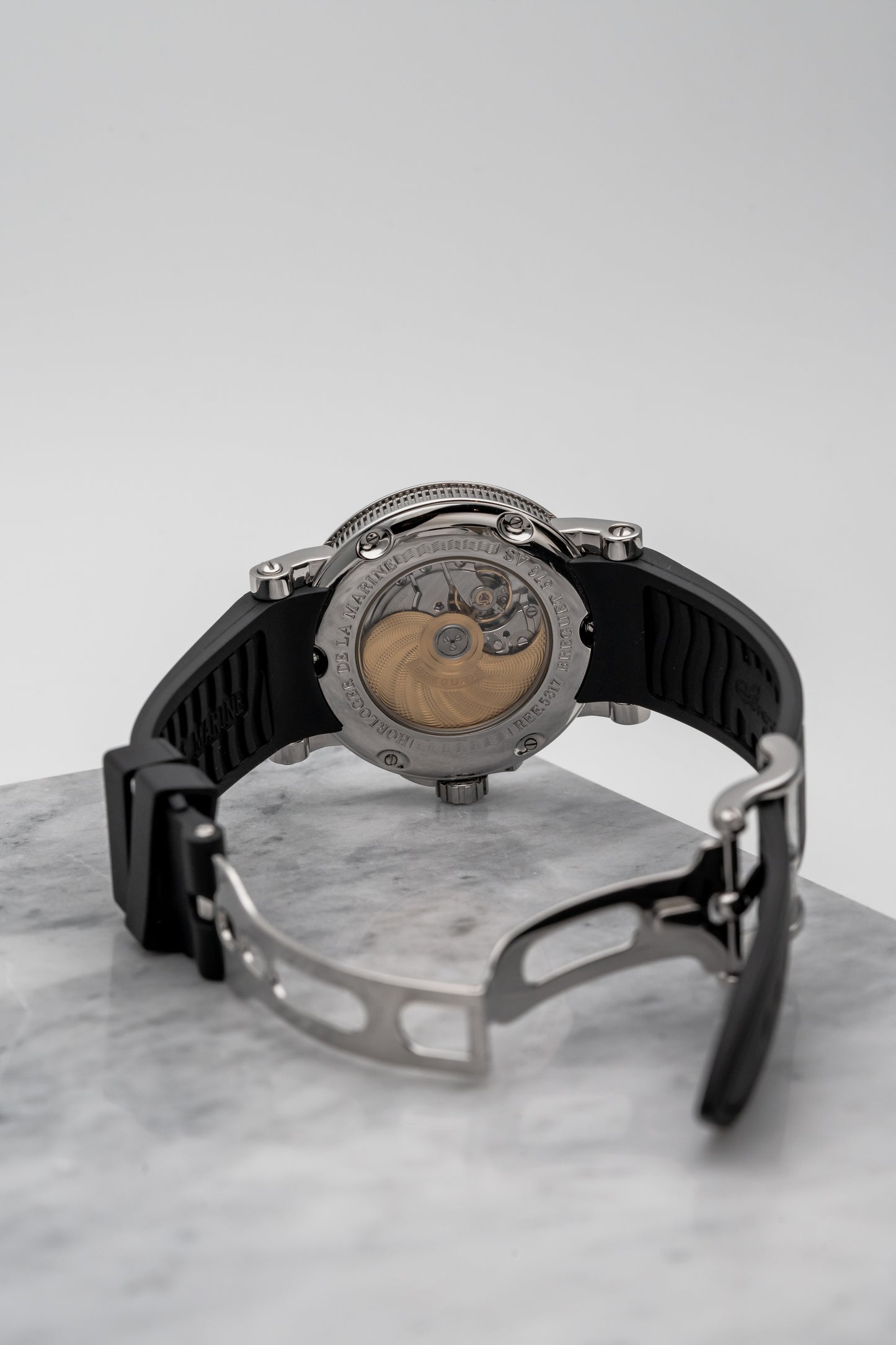Breguet Marine 5817ST/12/5V8 Silver Dial