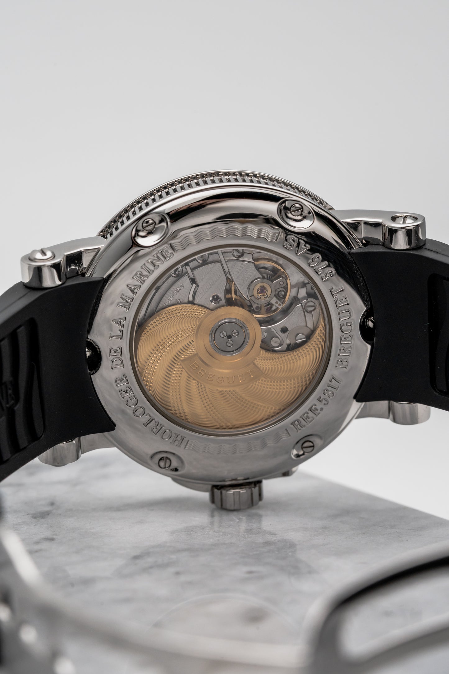 Breguet Marine 5817ST/12/5V8 Silver Dial