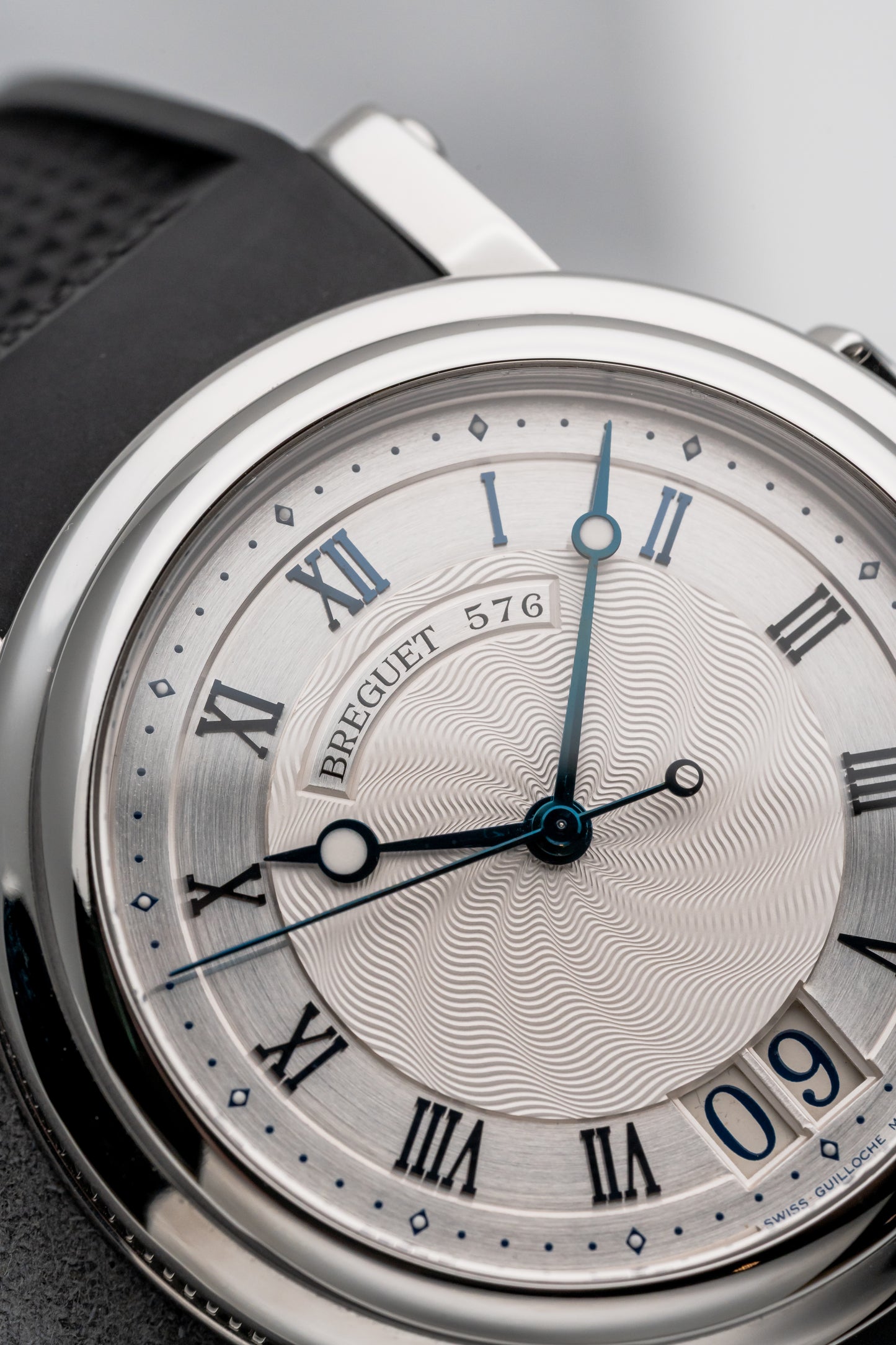 Breguet Marine 5817ST/12/5V8 Silver Dial