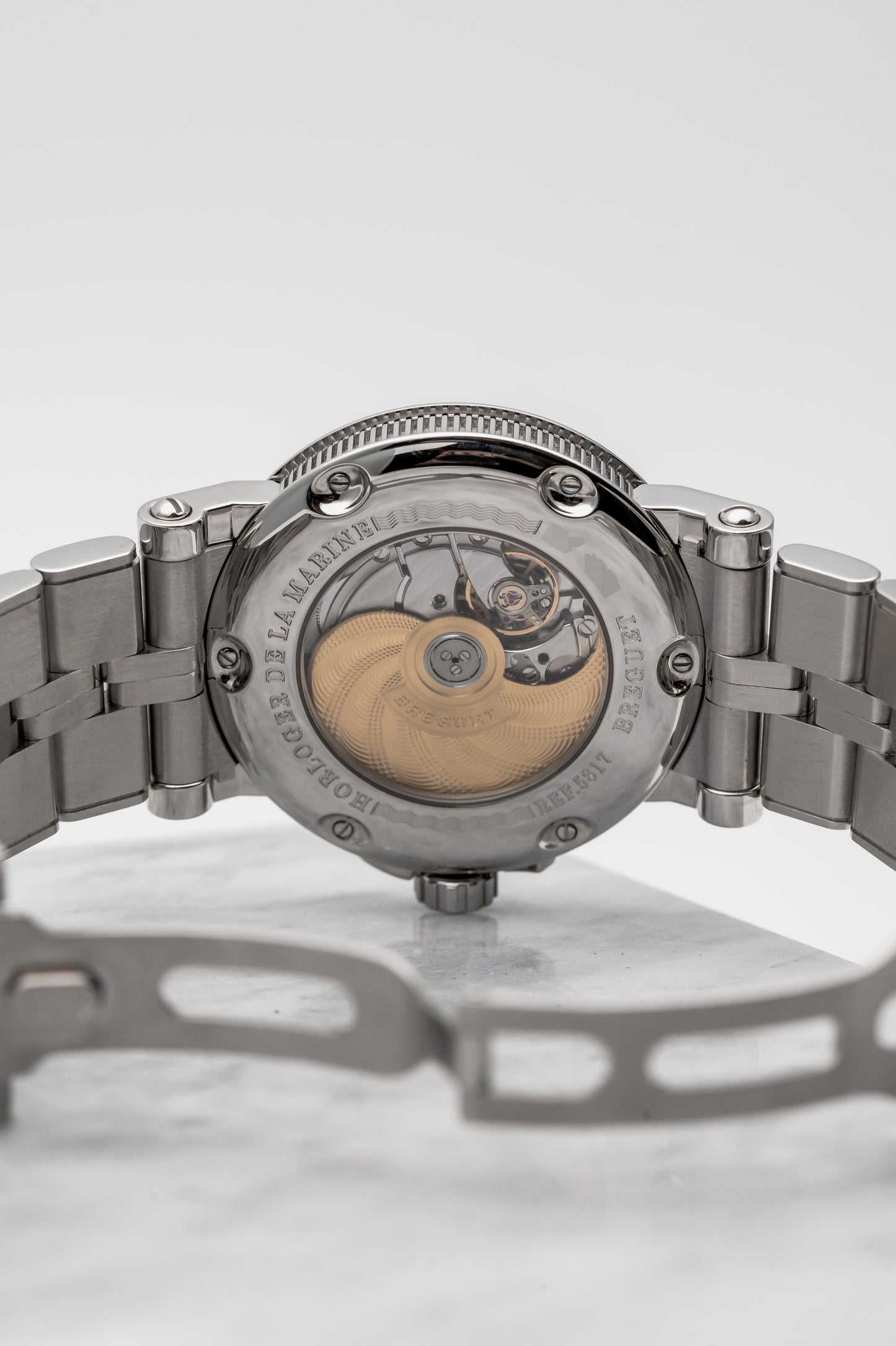 Breguet Marine 5817ST/12/SM0, Silver Guilloché Dial, Stainless Steel