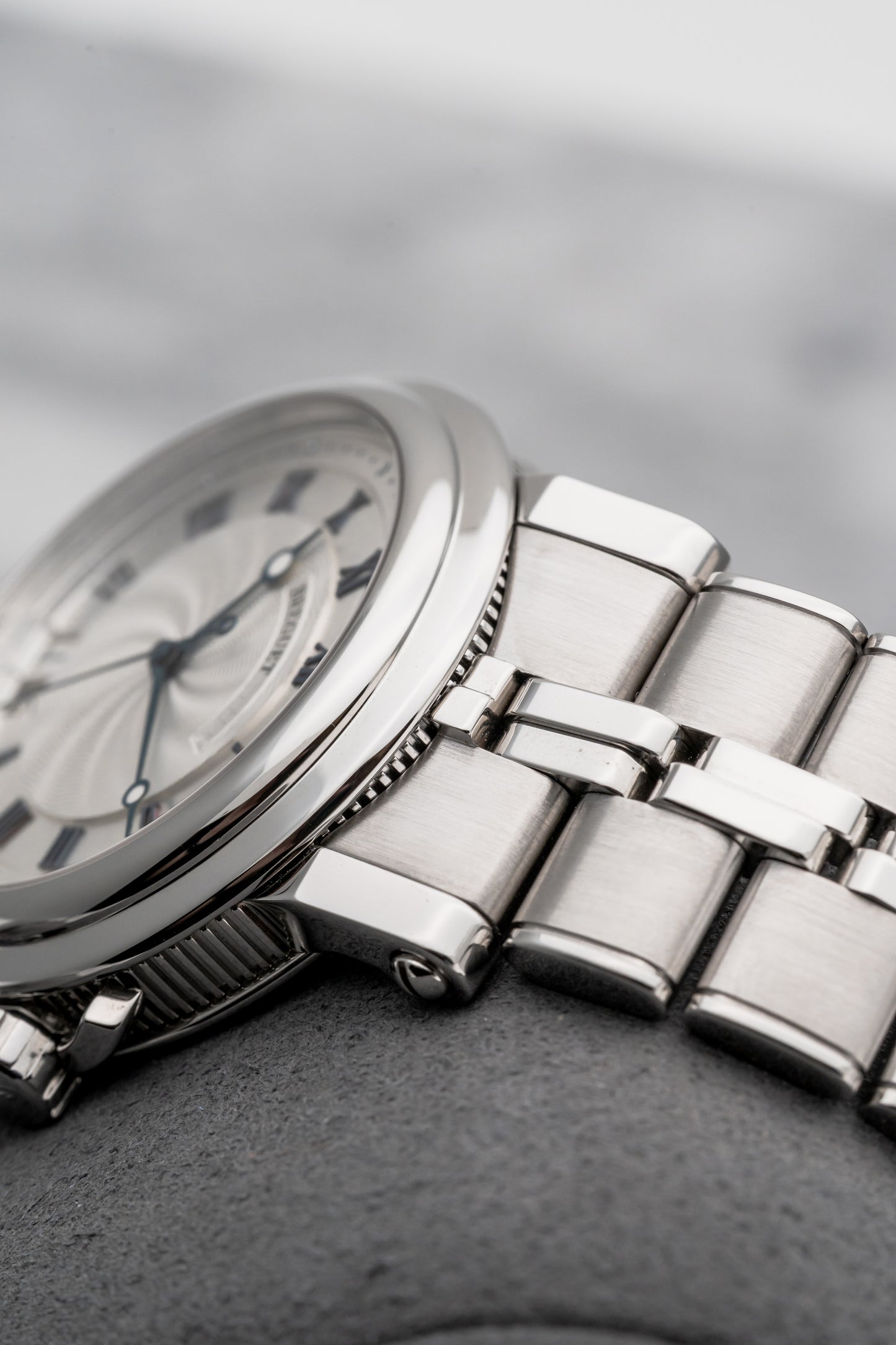 Breguet Marine 5817ST/12/SM0, Silver Guilloché Dial, Stainless Steel