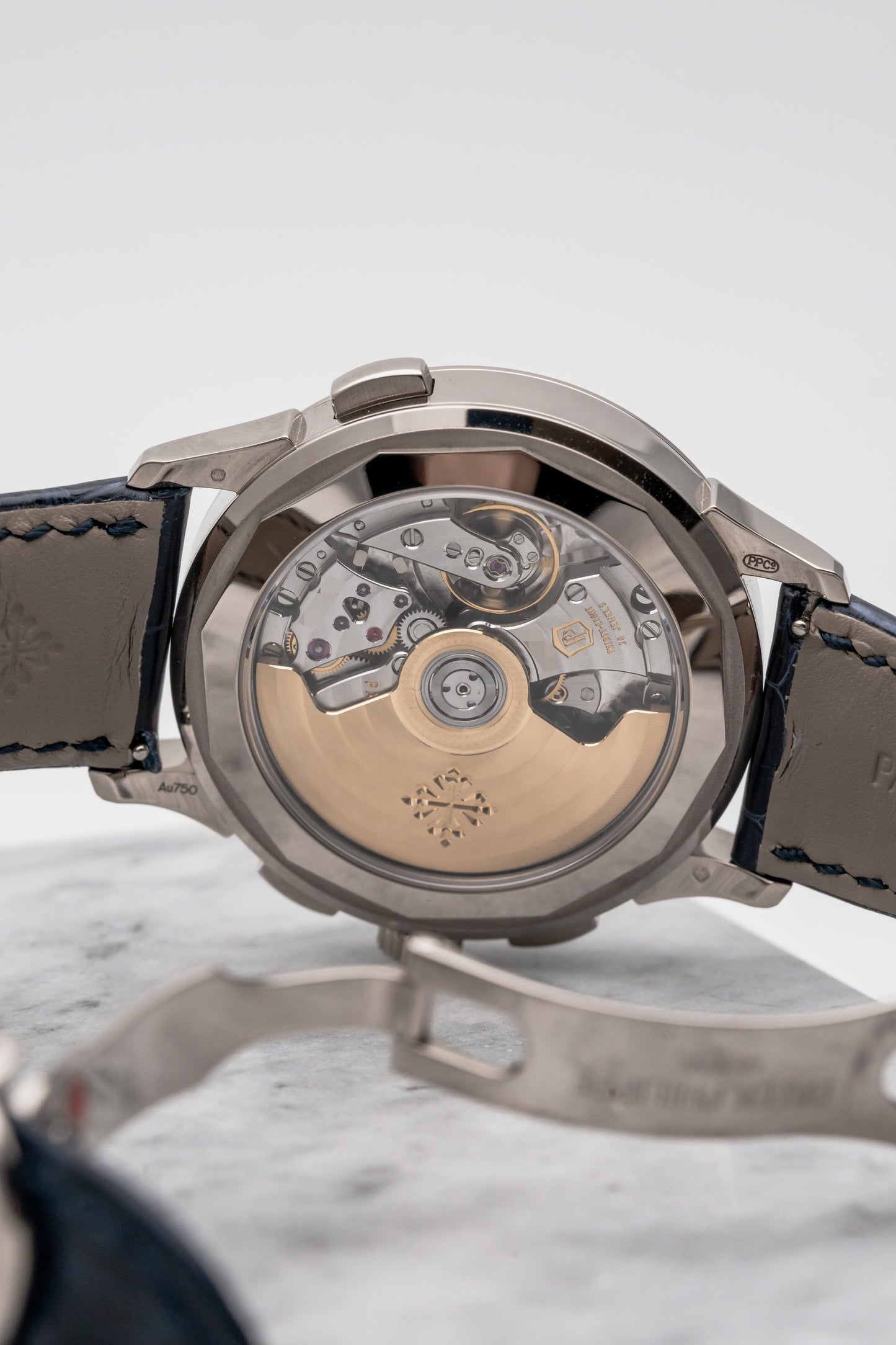 Patek Philippe World Time Chronograph 5930G, Blue Dial