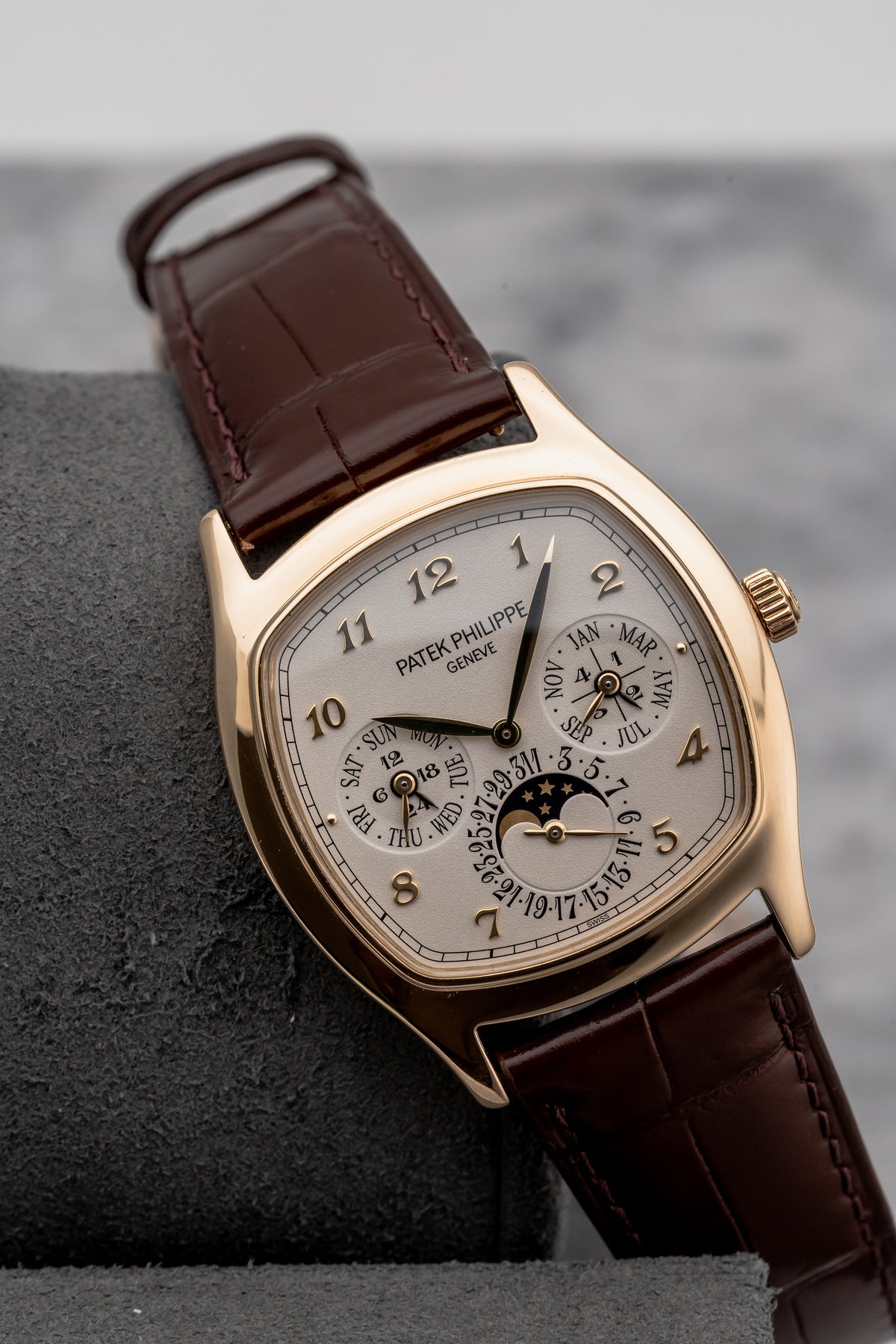 Patek Philippe Perpetual Calendar 5940J-001 Silvery Opaline Dial