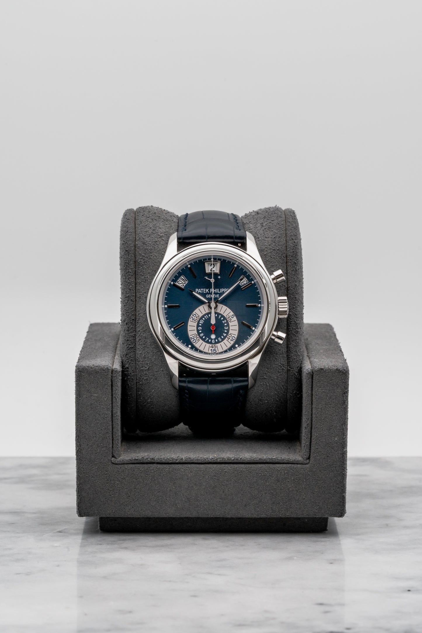 Patek Philippe Annual Calendar Chronograph 5960P Blue Dial