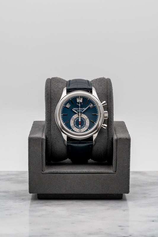 Patek Philippe Annual Calendar Chronograph 5960P Blue Dial