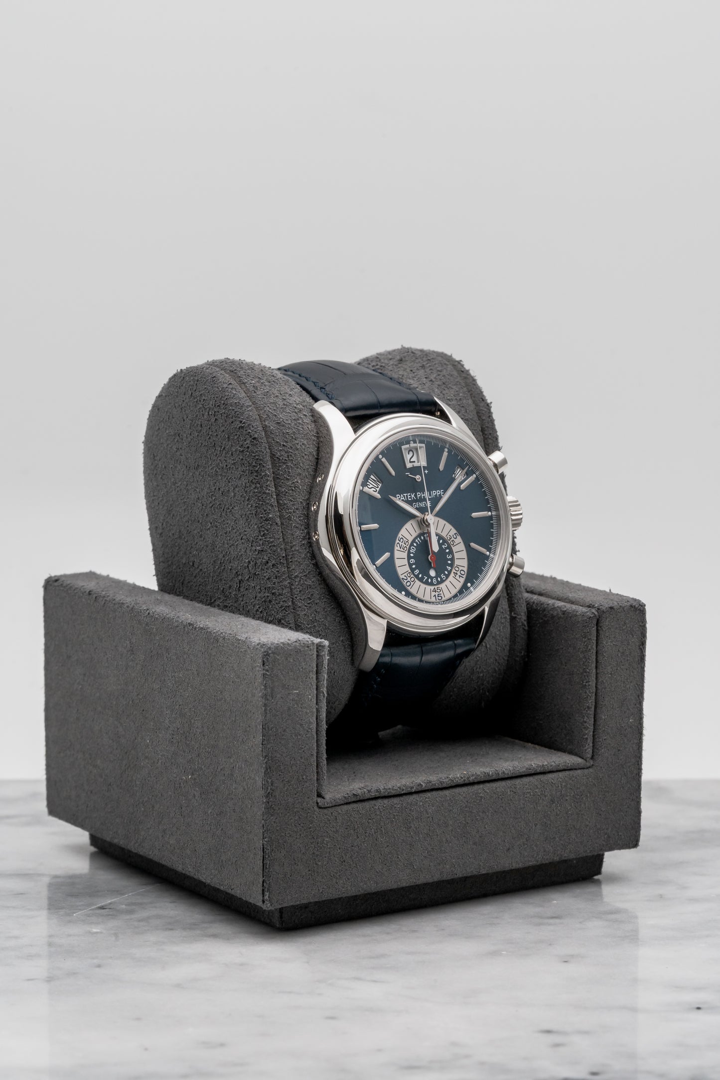 Patek Philippe Annual Calendar Chronograph 5960P Blue Dial