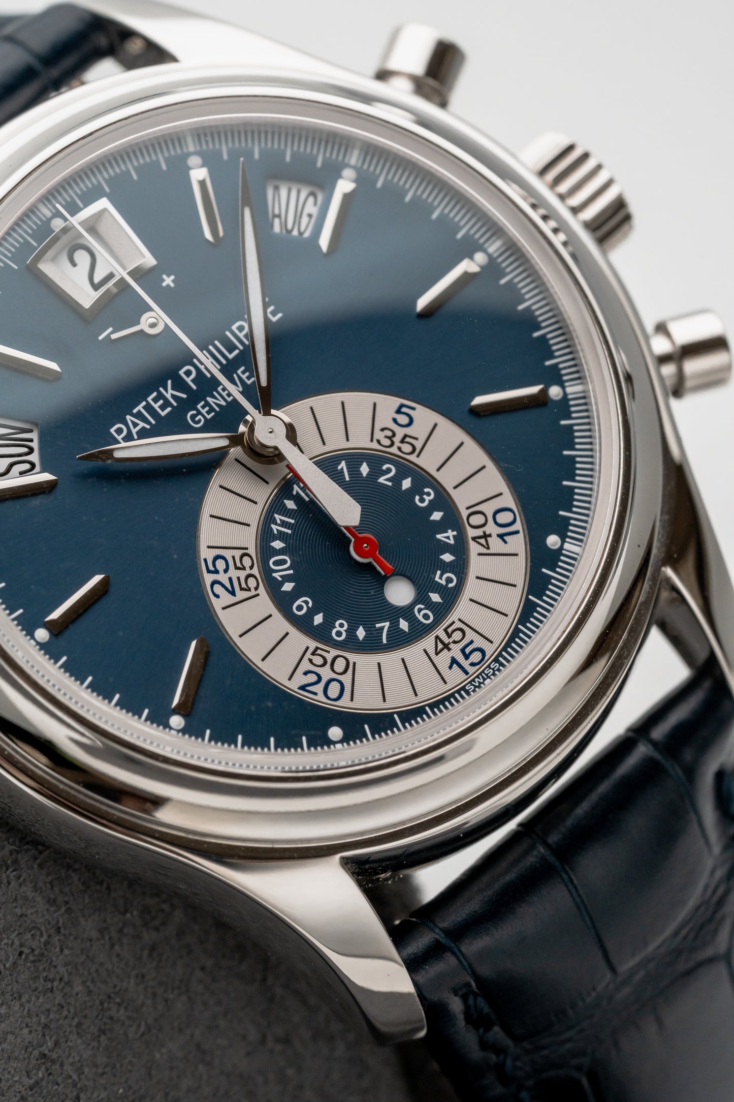 Patek Philippe Annual Calendar Chronograph 5960P Blue Dial