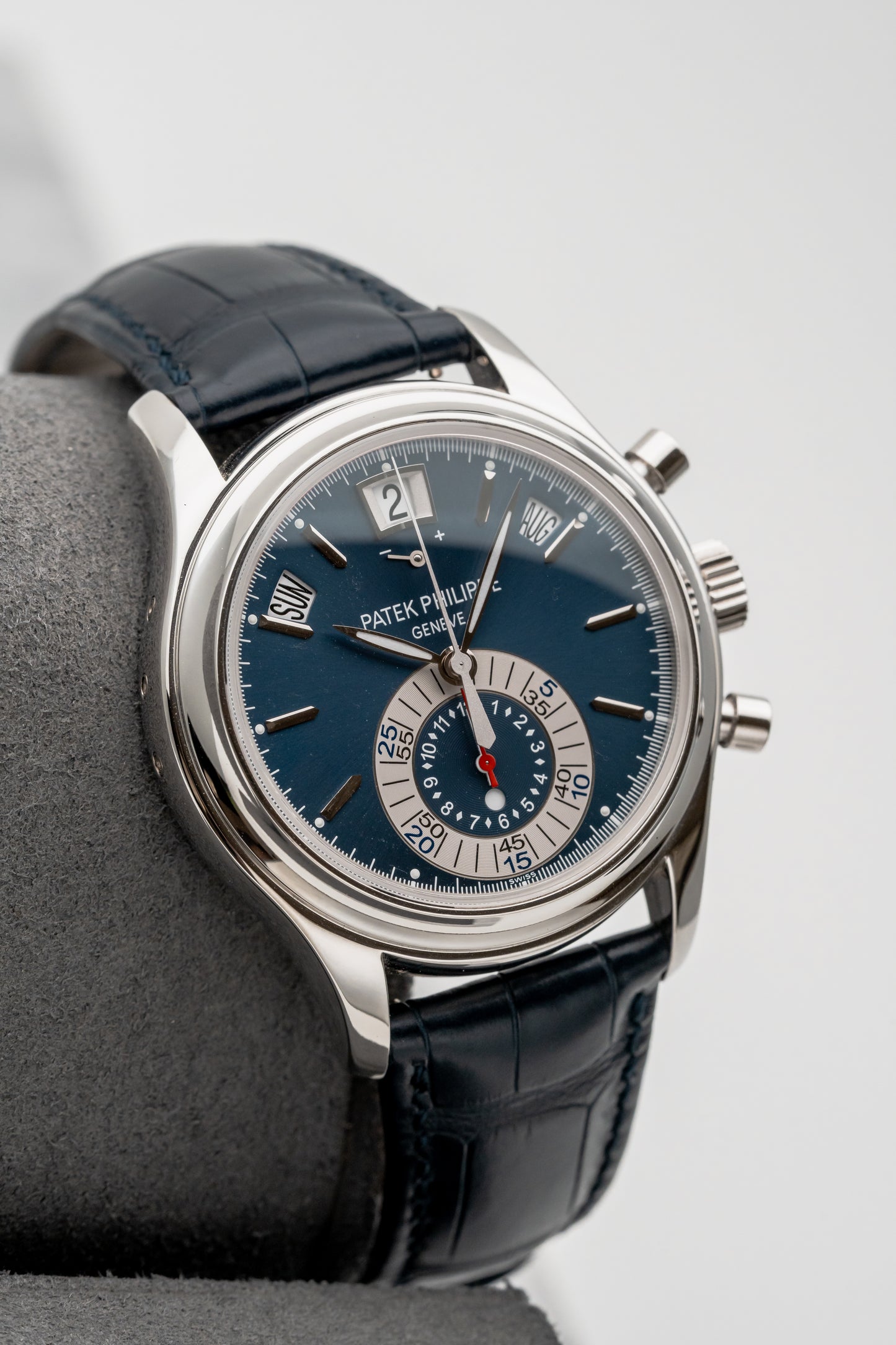 Patek Philippe Annual Calendar Chronograph 5960P Blue Dial
