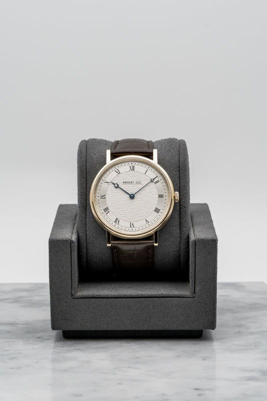 Breguet Classique 5967BA/11/9W6 Yellow Gold, Silver Guilloché