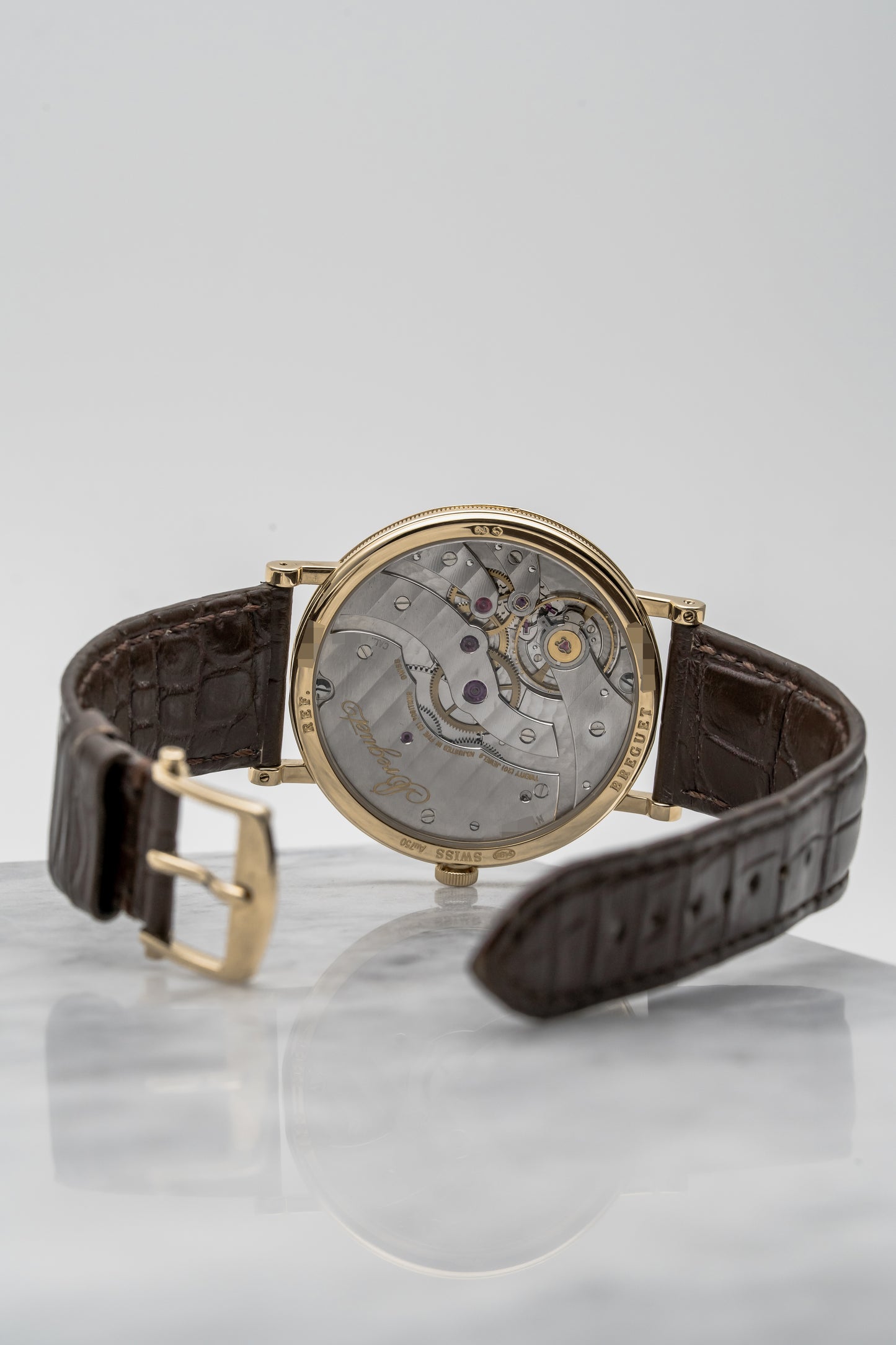 Breguet Classique 5967BA/11/9W6 Yellow Gold, Silver Guilloché