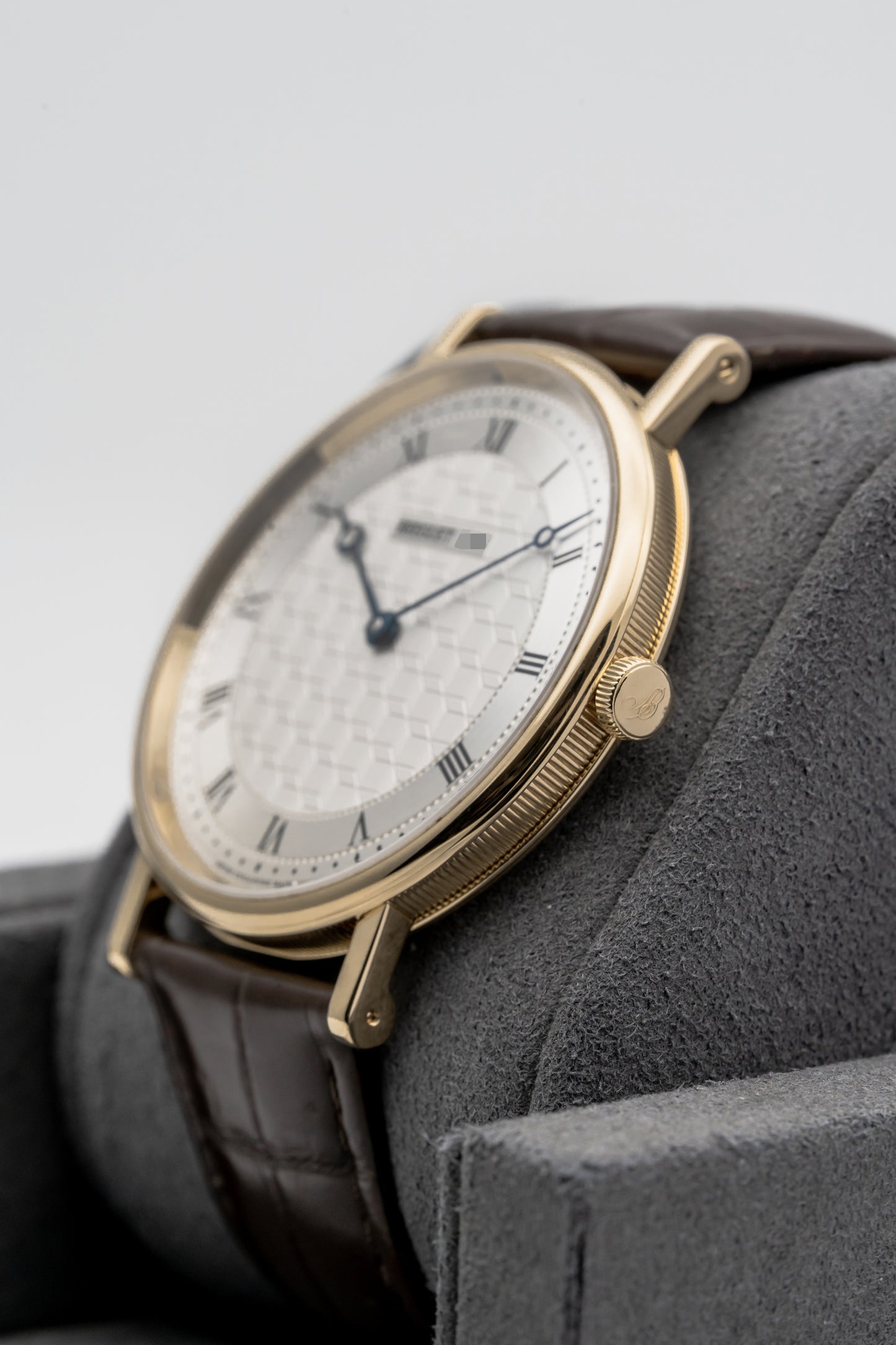 Breguet Classique 5967BA/11/9W6 Yellow Gold, Silver Guilloché
