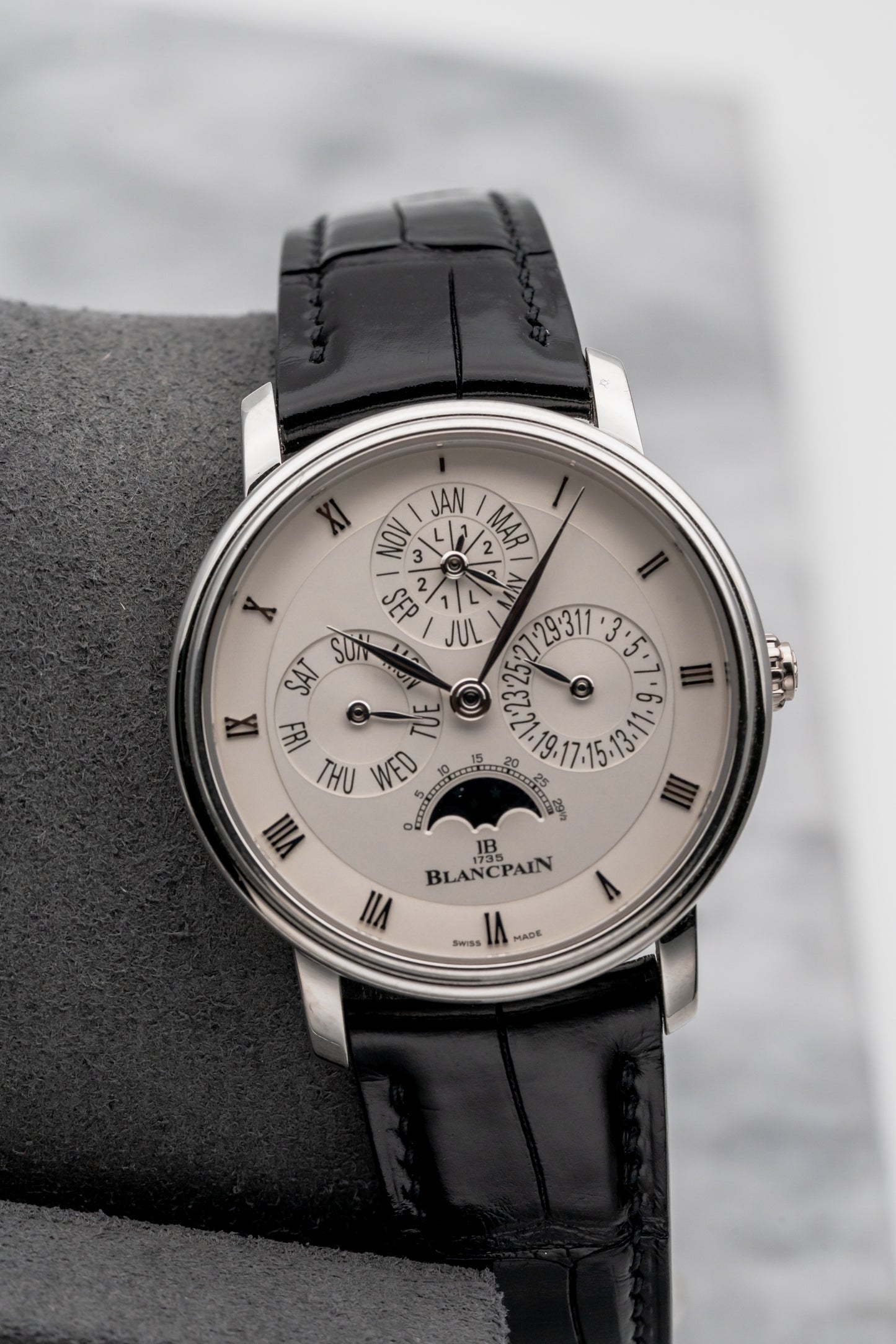 Blancpain Villeret Quantième Perpétuel 8 Jours 6057-1542-55 (Limited to 201 Pieces)