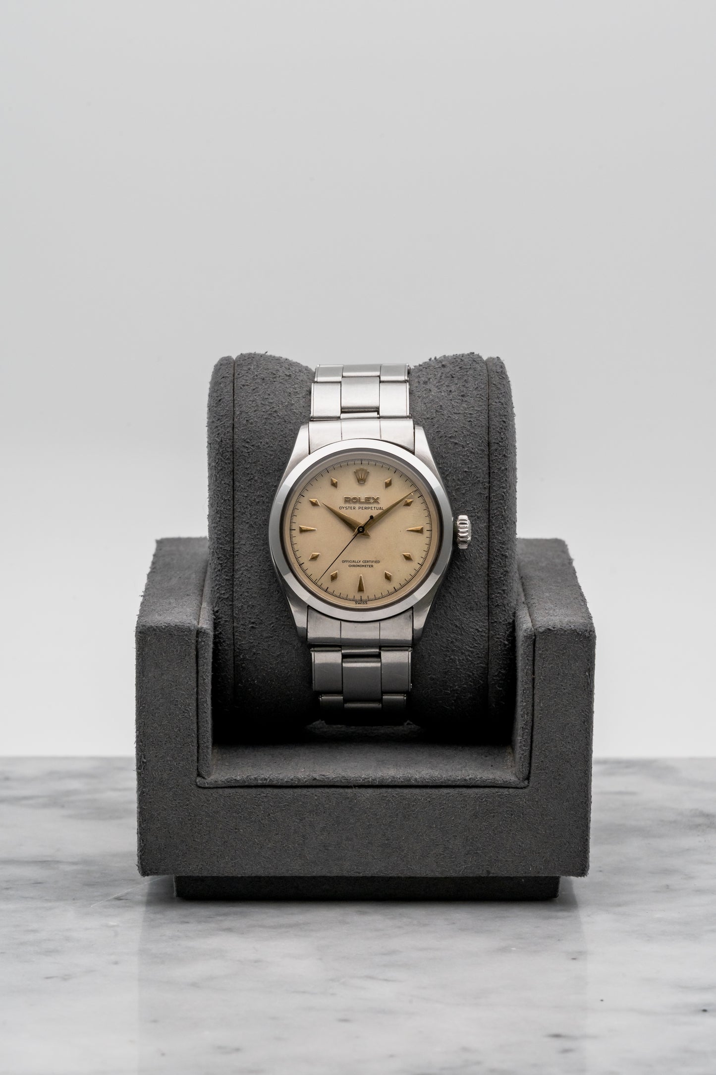 Rolex Oyster Perpetual 6084 Silver Dial