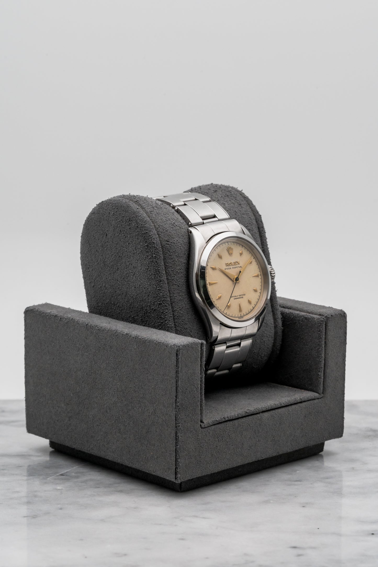 Rolex Oyster Perpetual 6084 Silver Dial