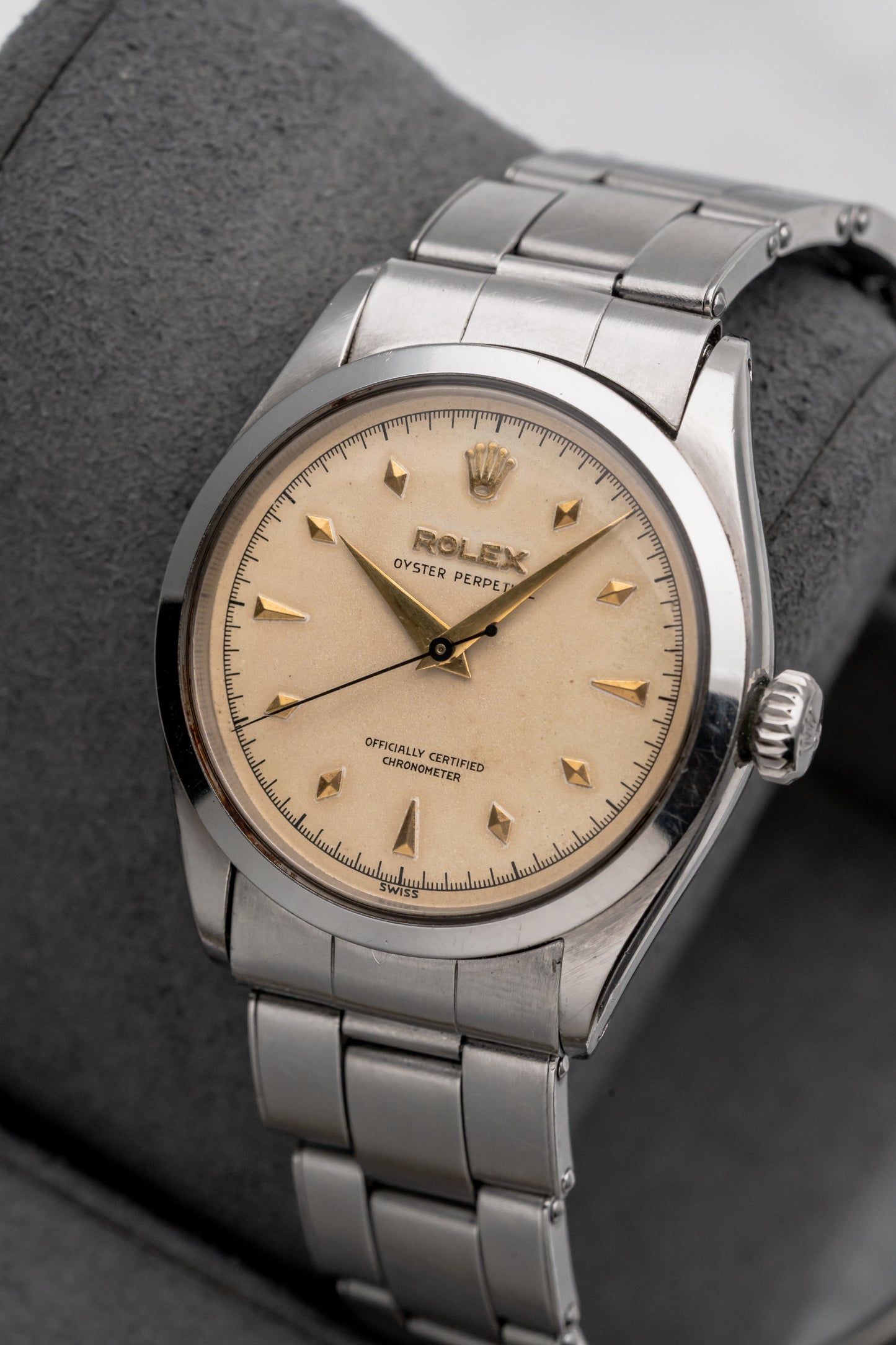Rolex Oyster Perpetual 6084 Silver Dial