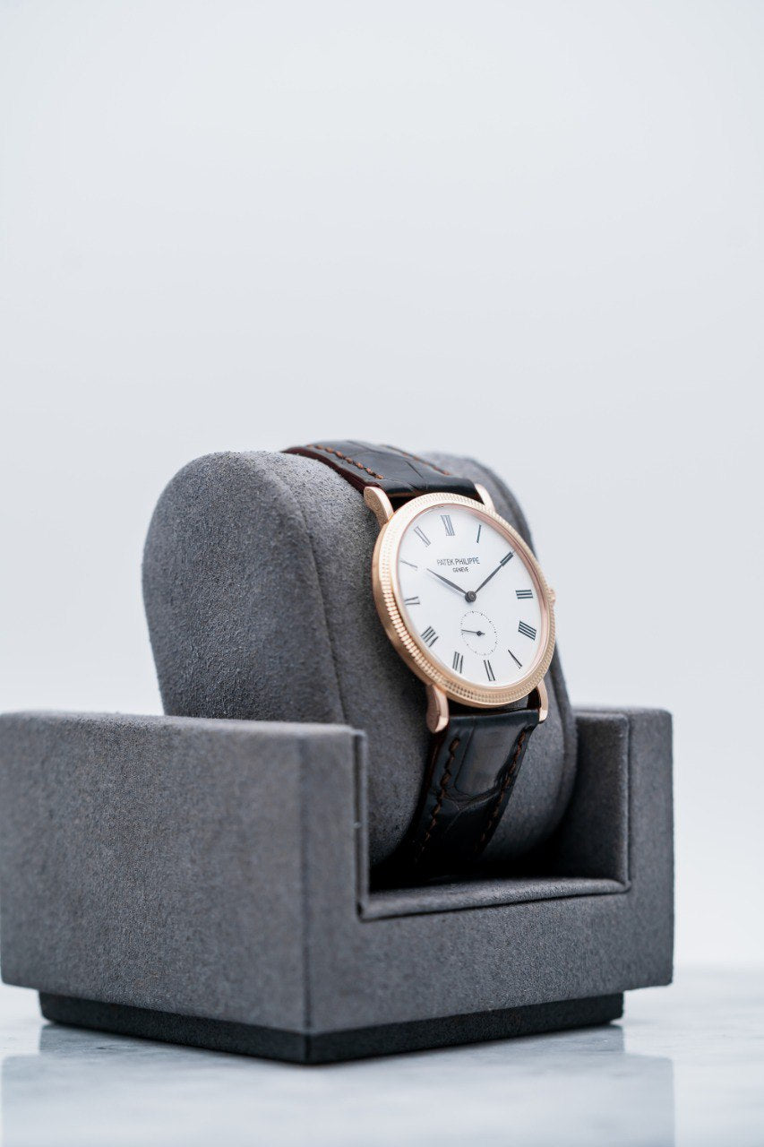 Patek Philippe Calatrava 5119R-001 Clous de Paris Bezel in Rose Gold