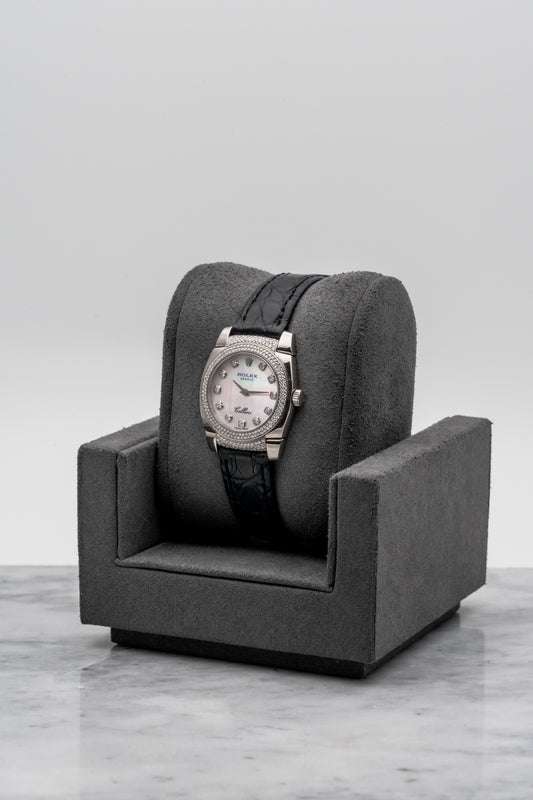 Rolex Cellini 6311/9 MOP Pave Dial