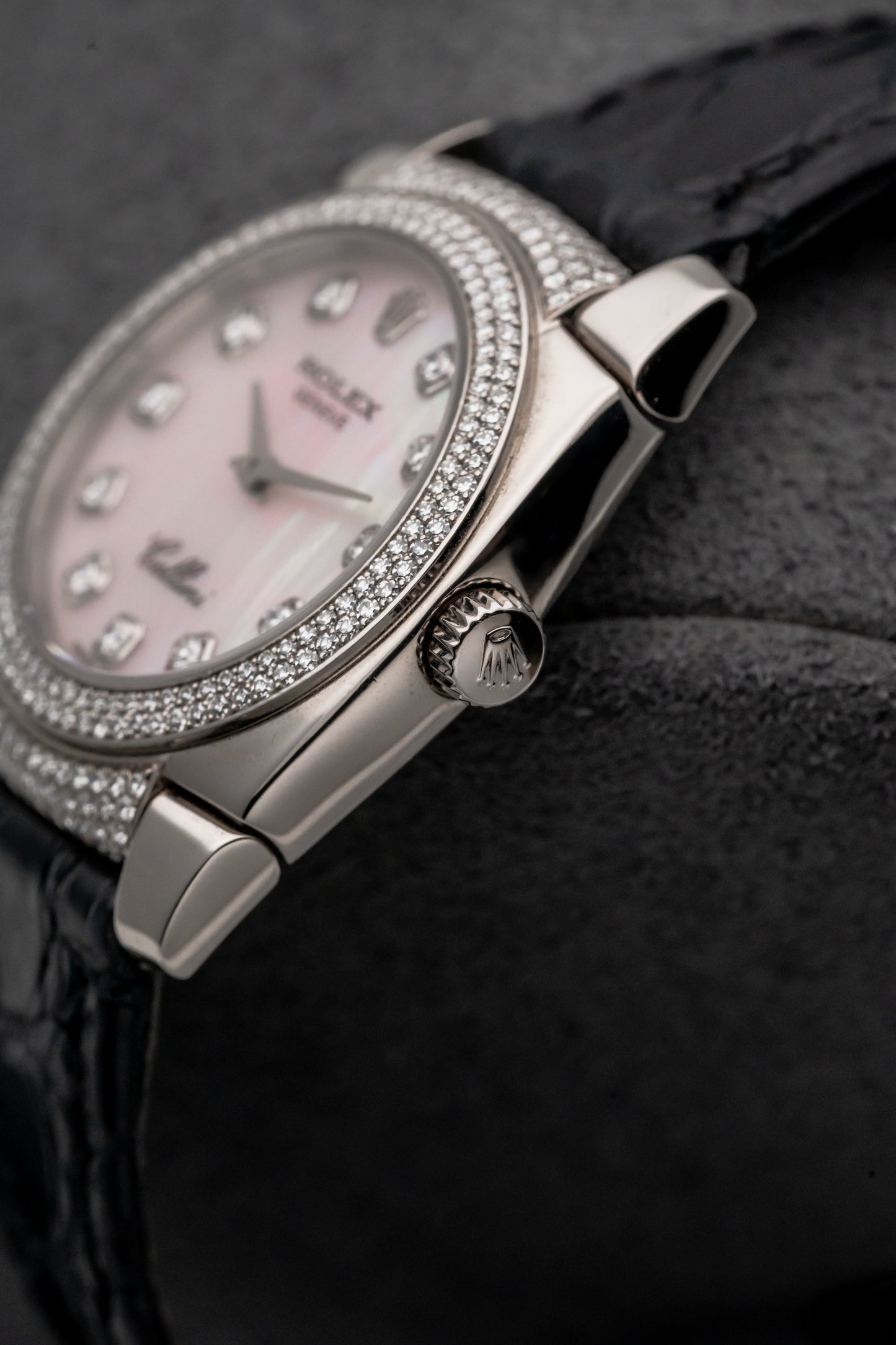 Rolex Cellini 6311/9 MOP Pave Dial