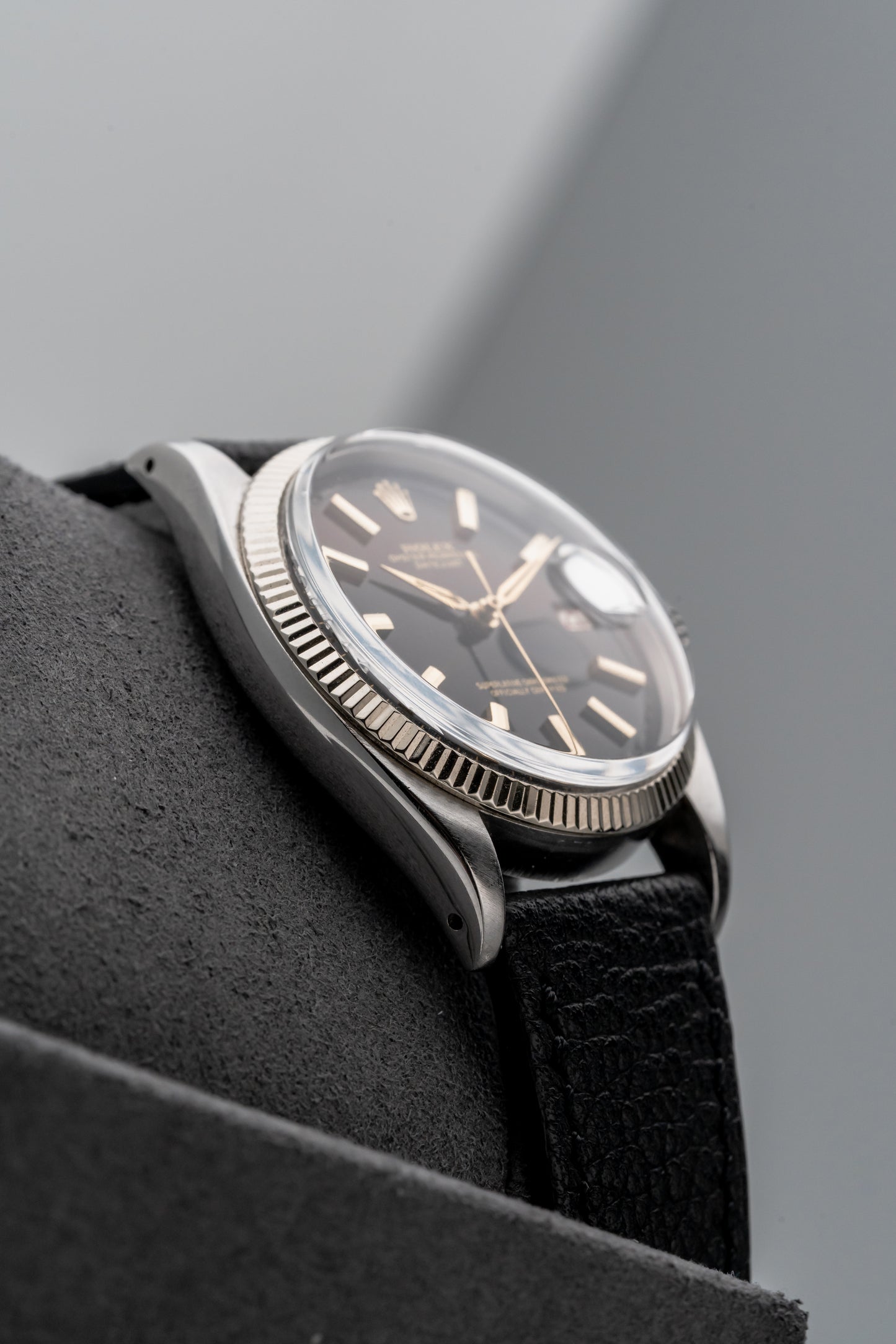 Rolex Datejust 6605, Black Gilt Dial
