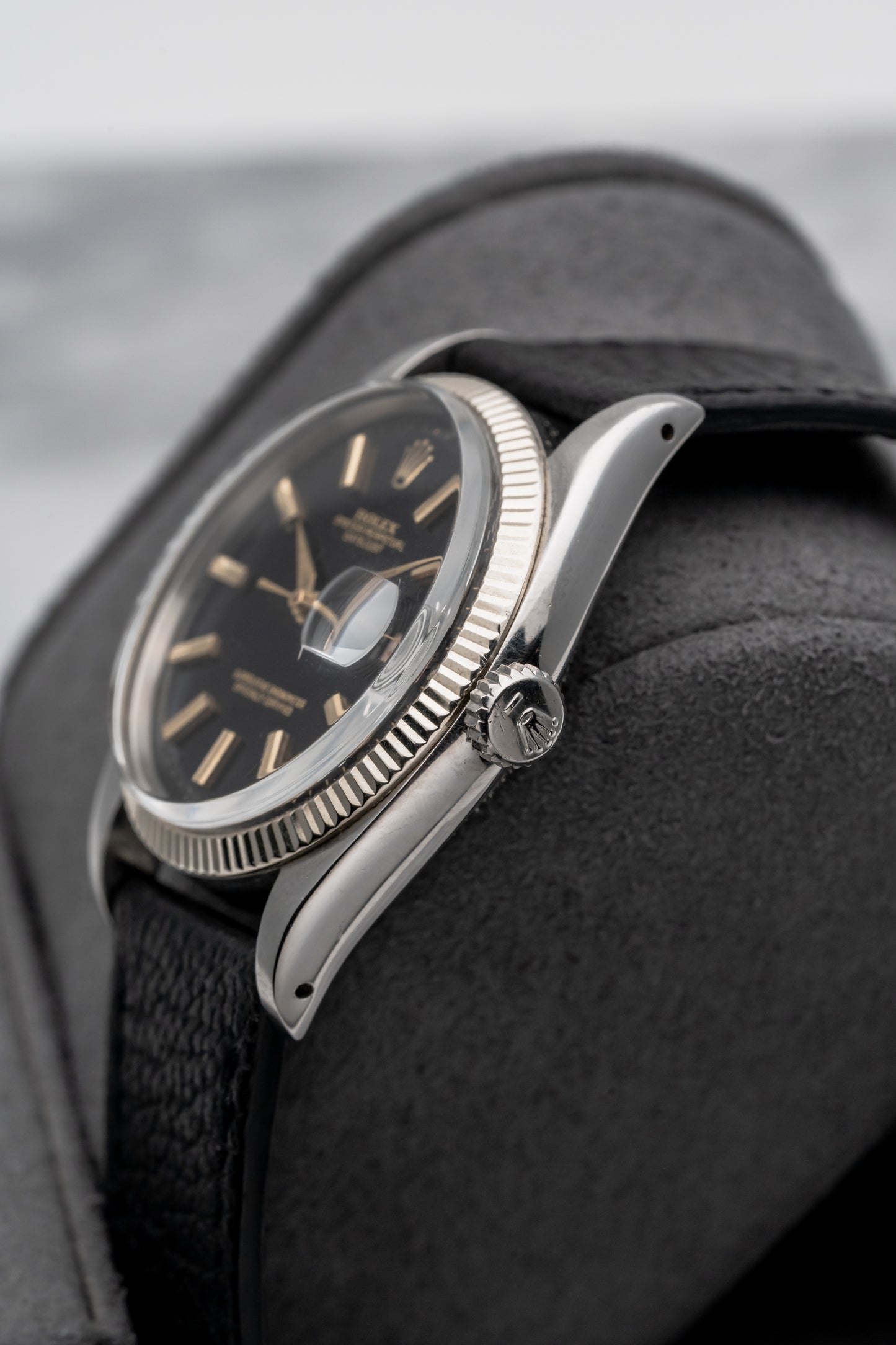 Rolex Datejust 6605, Black Gilt Dial