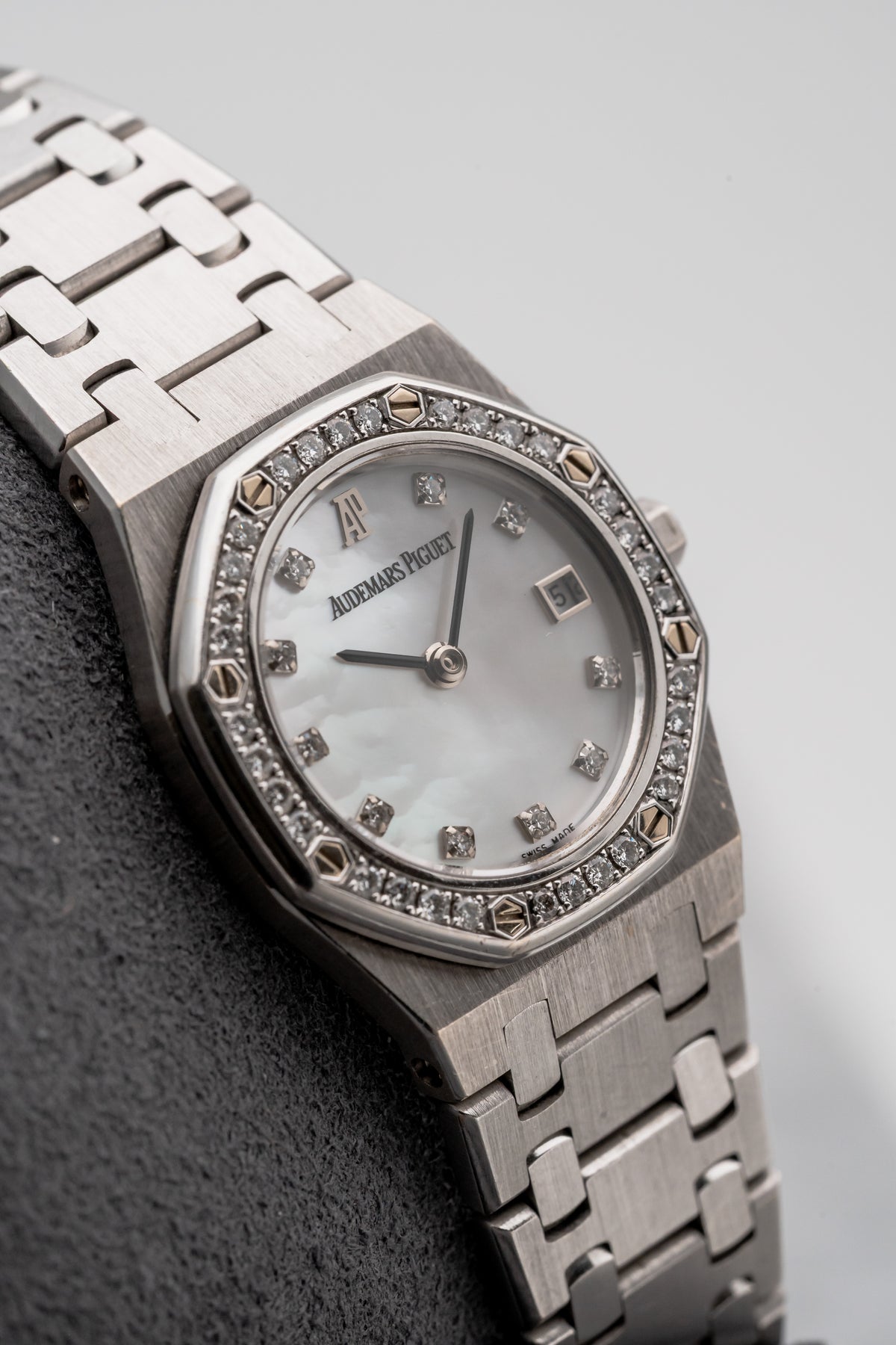 Audemars Piguet Mini Royal Oak 66344BC MOP Dial