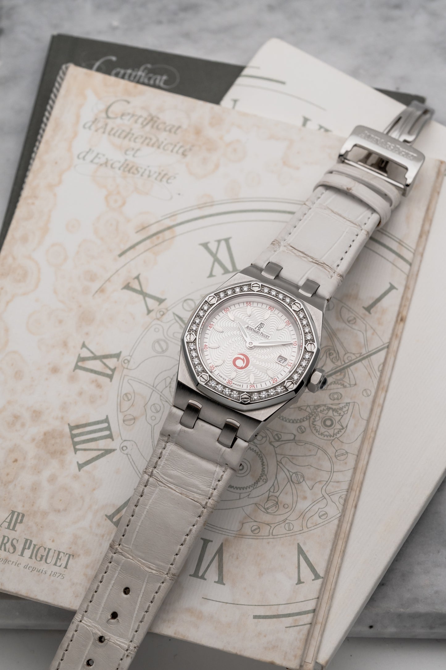 Audemars Piguet Royal Oak Alinghi 67611ST Silver Dial