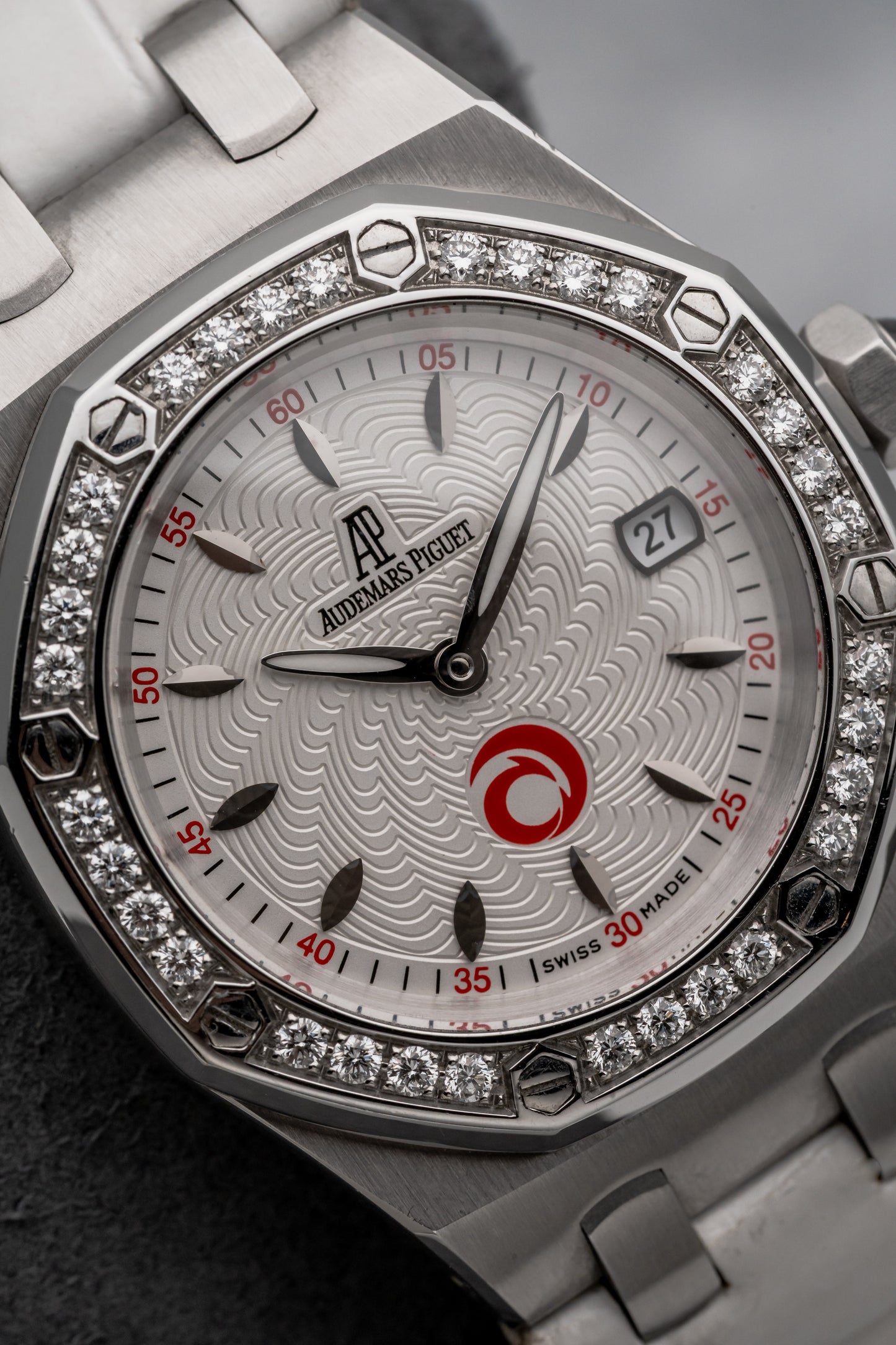 Audemars Piguet Royal Oak Alinghi 67611ST Silver Dial