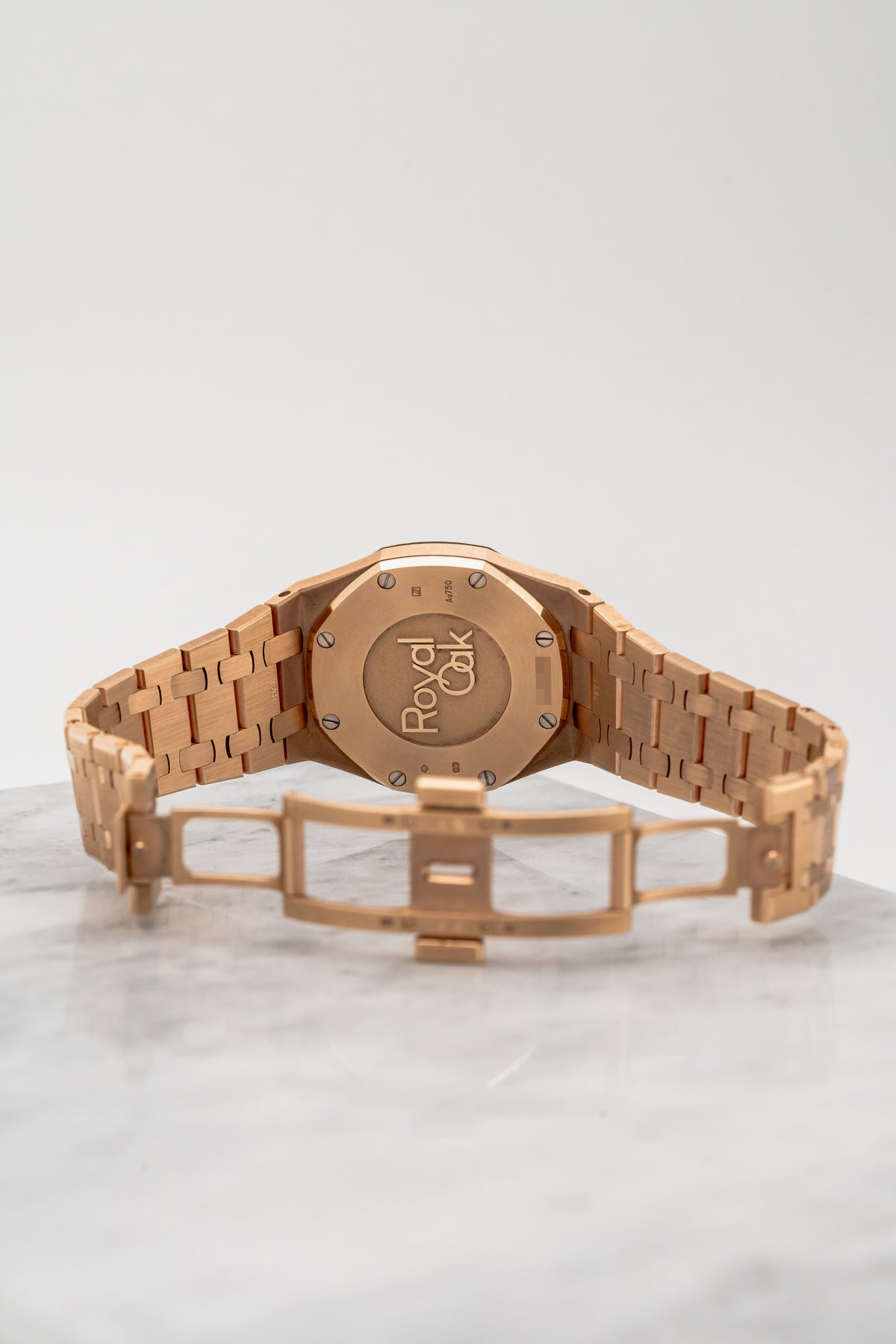 Audemars Piguet Royal Oak 67650OR Rose Gold Brown Dial