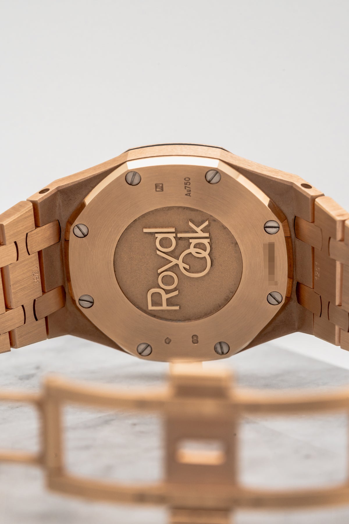 Audemars Piguet Royal Oak 67650OR Rose Gold Brown Dial