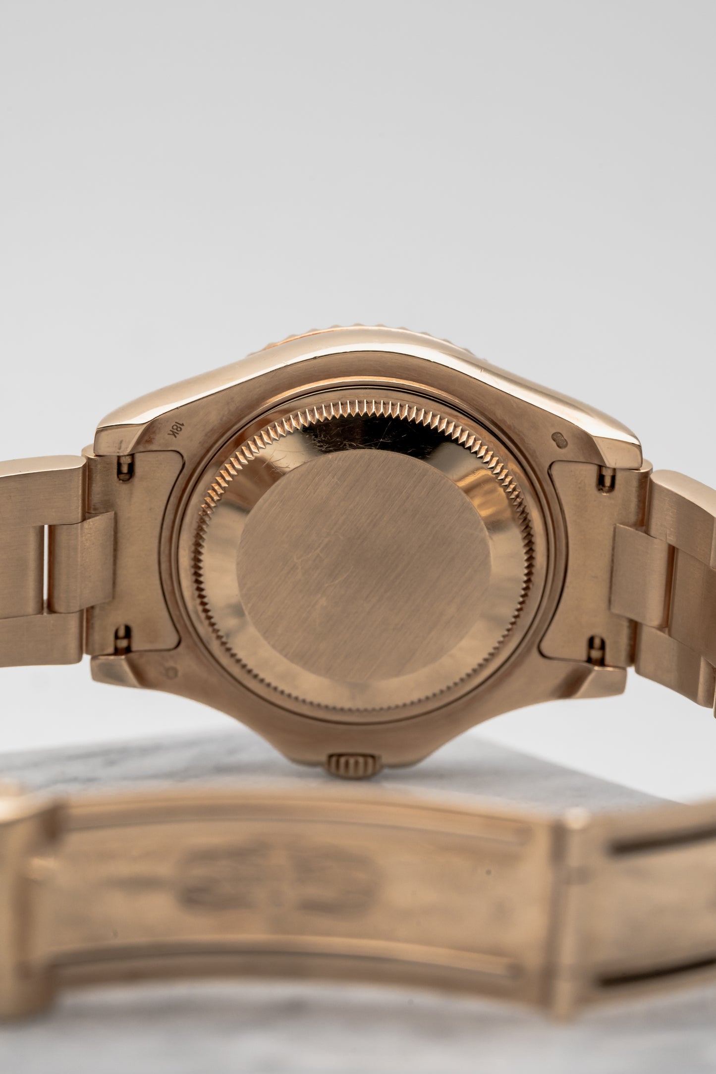 Rolex Yacht-Master 68628, Mother-of-Pearl Ruby Dial, Yellow Gold