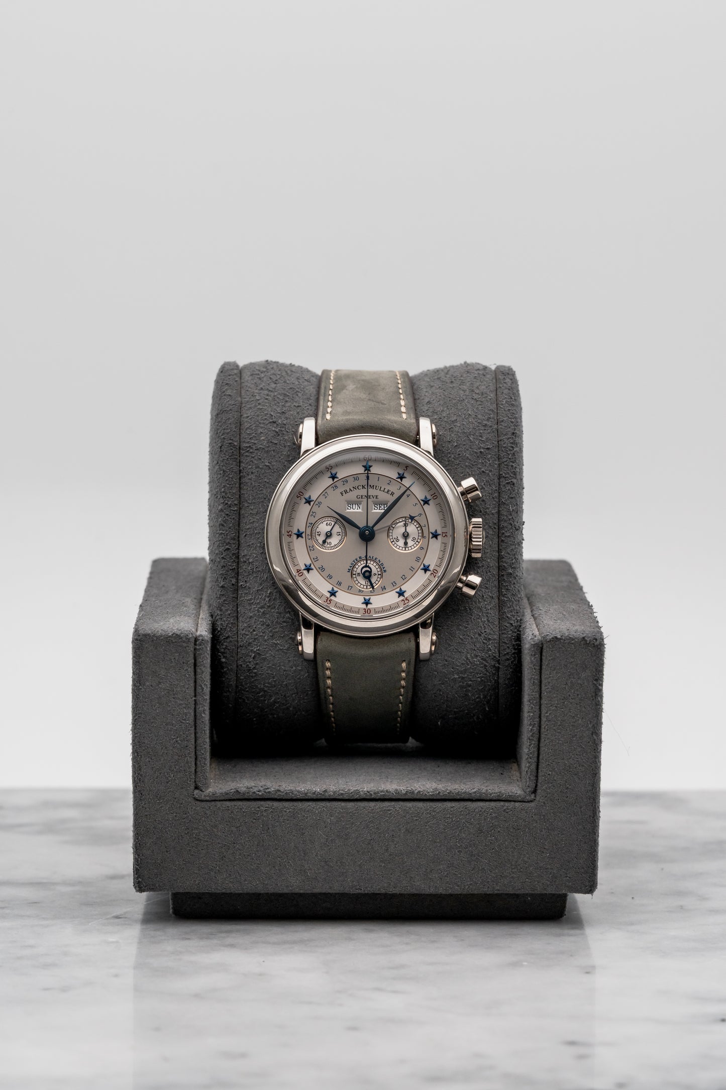Franck Muller Master Calendar Chronograph 7000 CC MC.36 Silver Dial