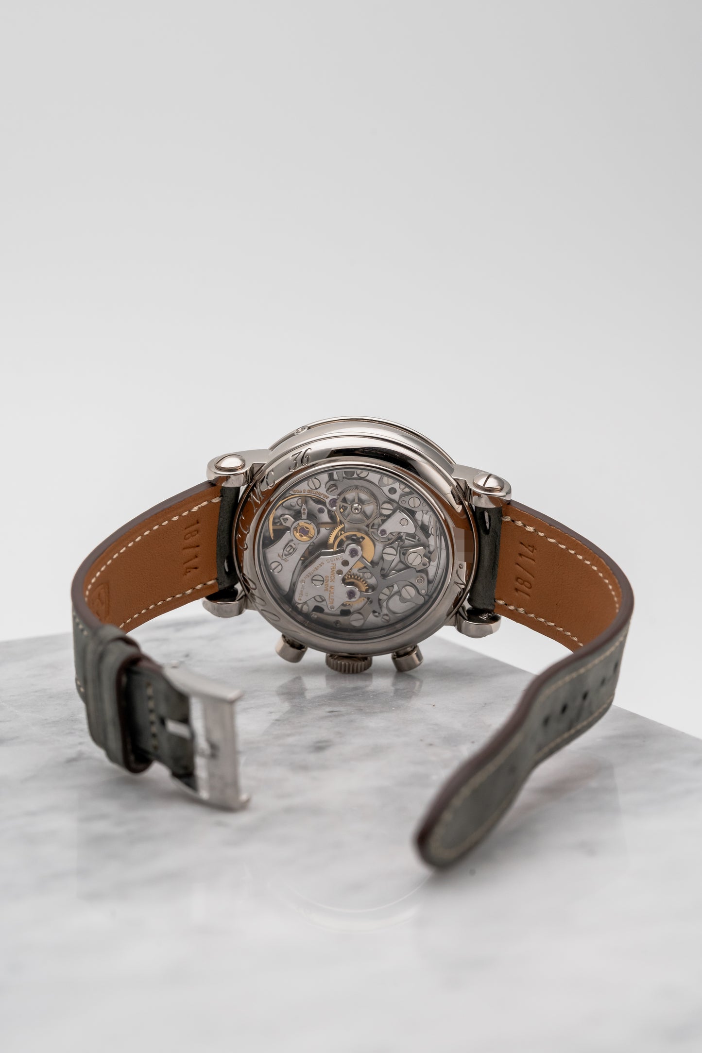 Franck Muller Master Calendar Chronograph 7000 CC MC.36 Silver Dial