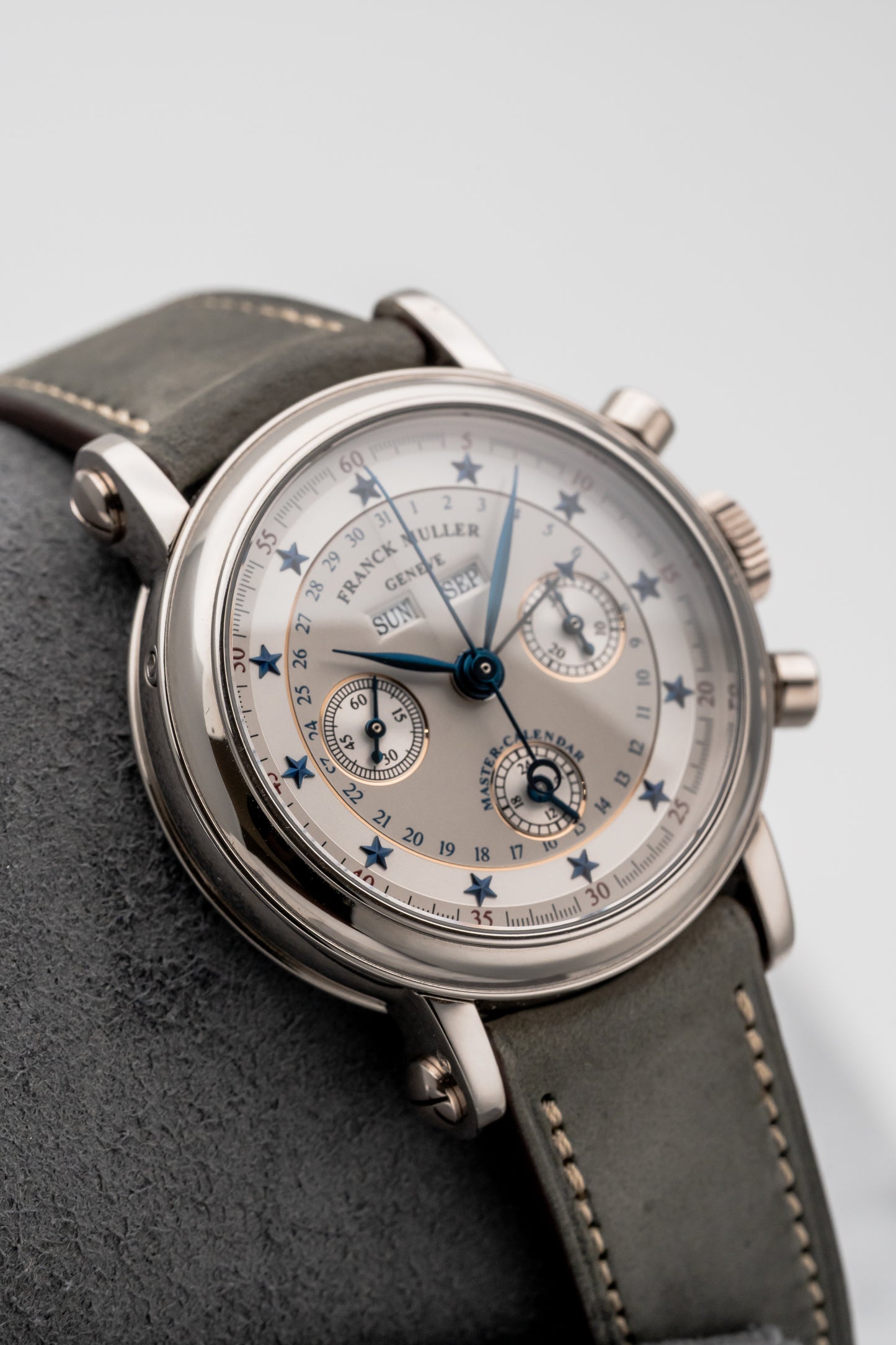 Franck Muller Master Calendar Chronograph 7000 CC MC.36 Silver Dial