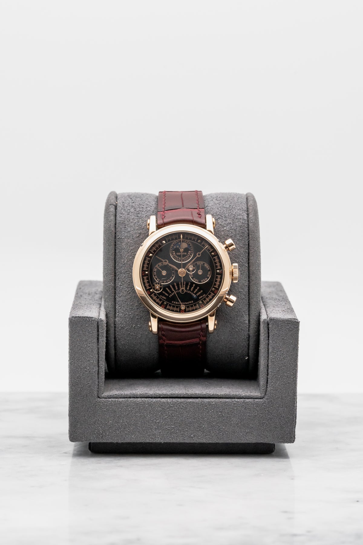 Franck Muller Perpetual Calendar Chronograph 7000 QP E 36 Black Dial