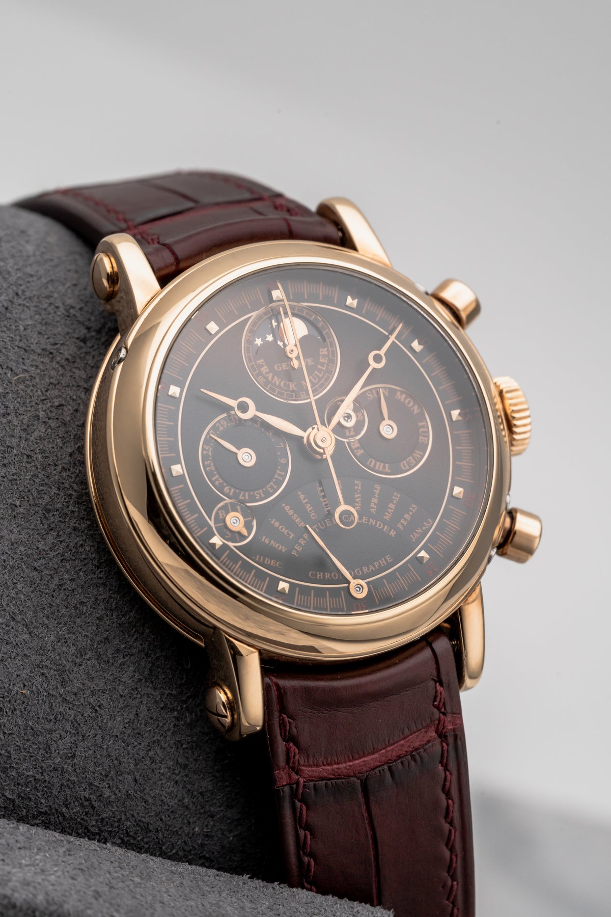 Franck Muller Perpetual Calendar Chronograph 7000 QP E 36 Black Dial
