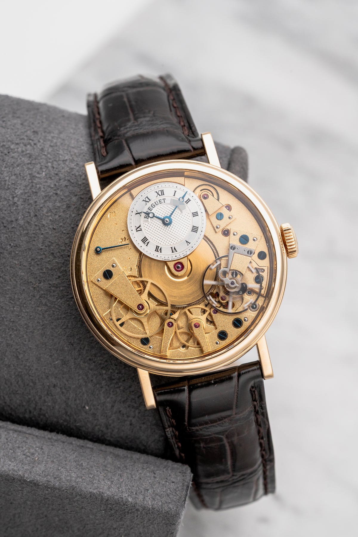 Breguet Tradition Retrograde 7037BA Silver Dial