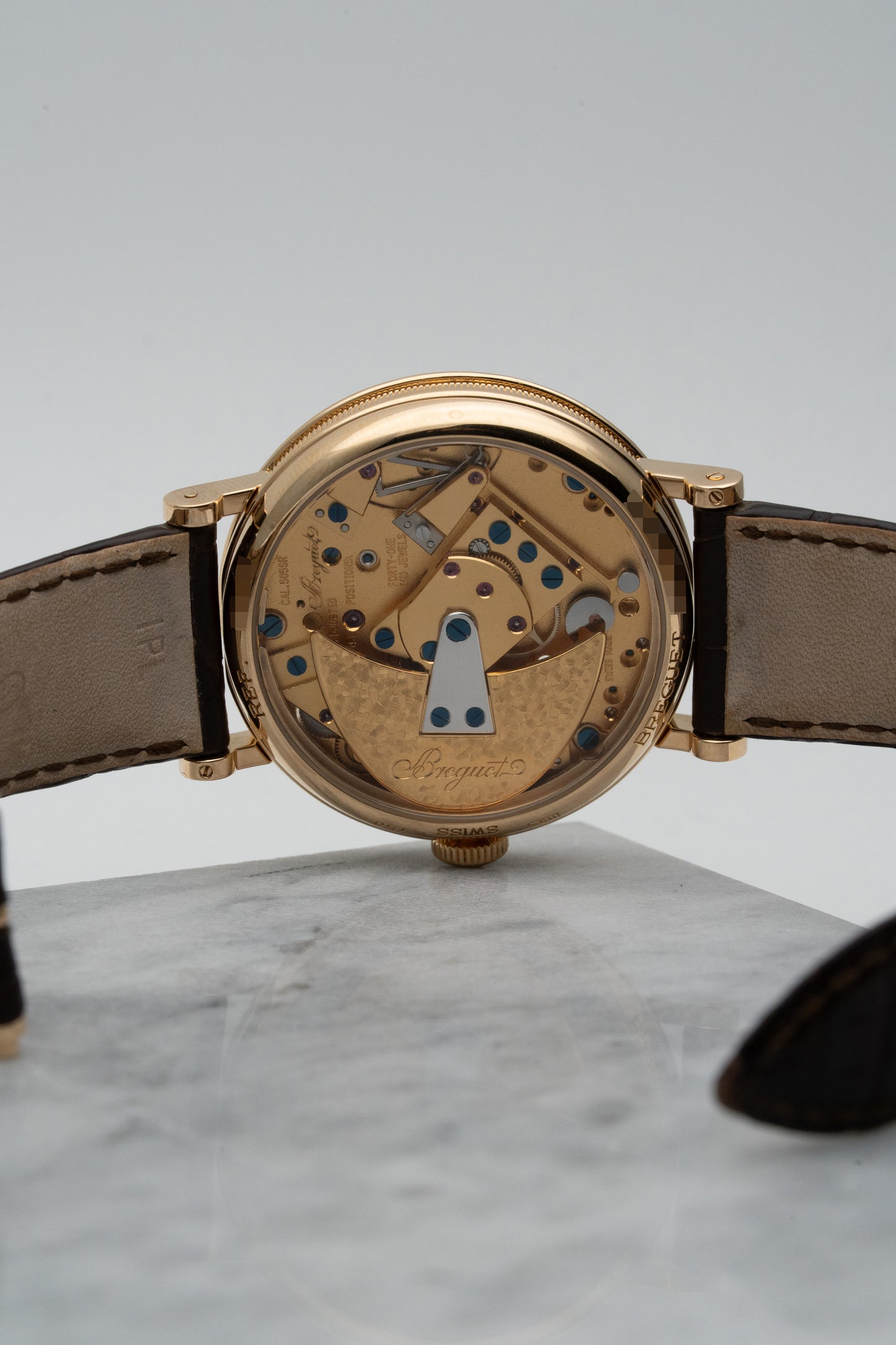 Breguet Tradition Retrograde 7037BA Yellow Gold, Openworked Dial