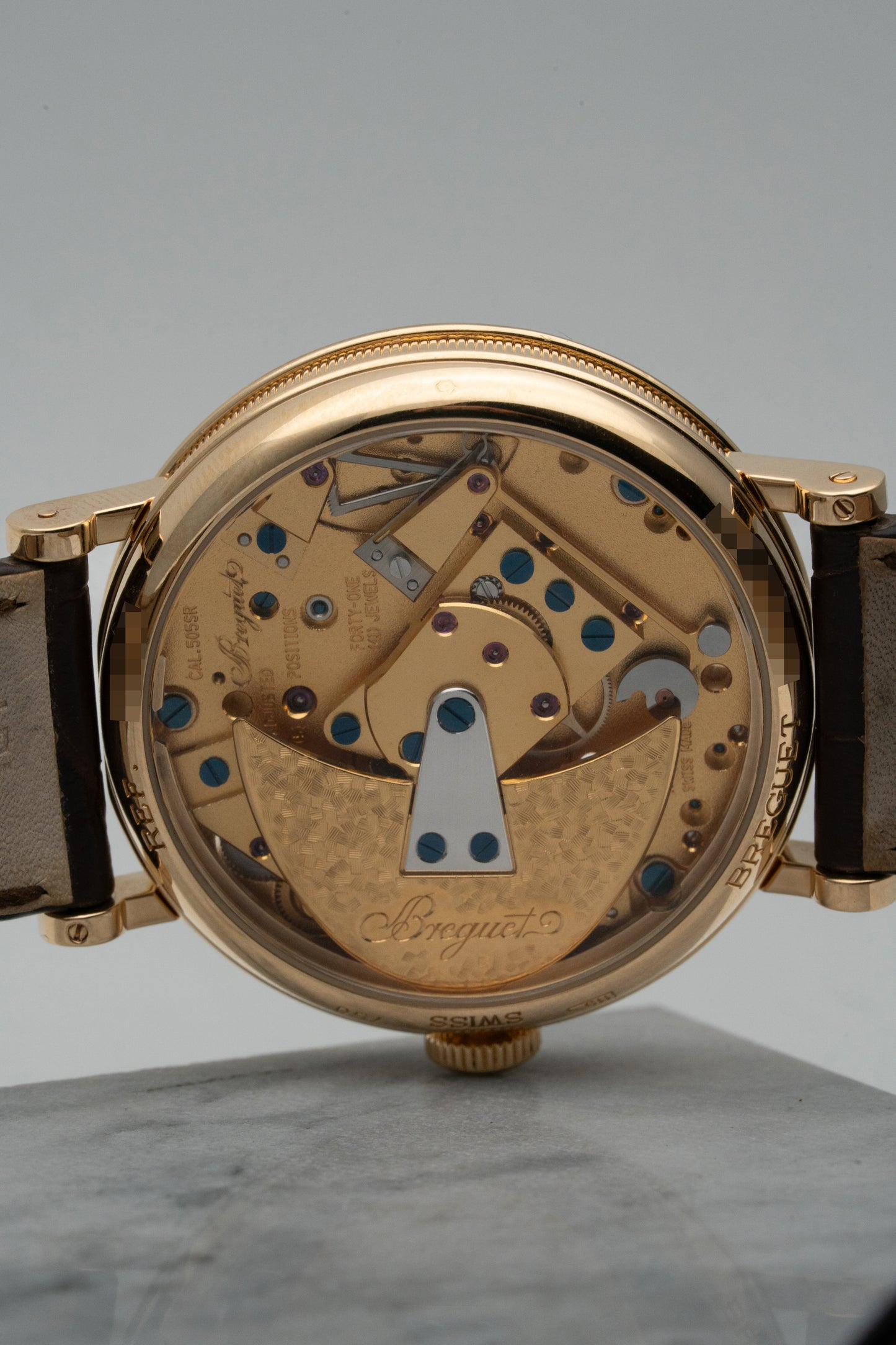 Breguet Tradition Retrograde 7037BA Yellow Gold, Openworked Dial
