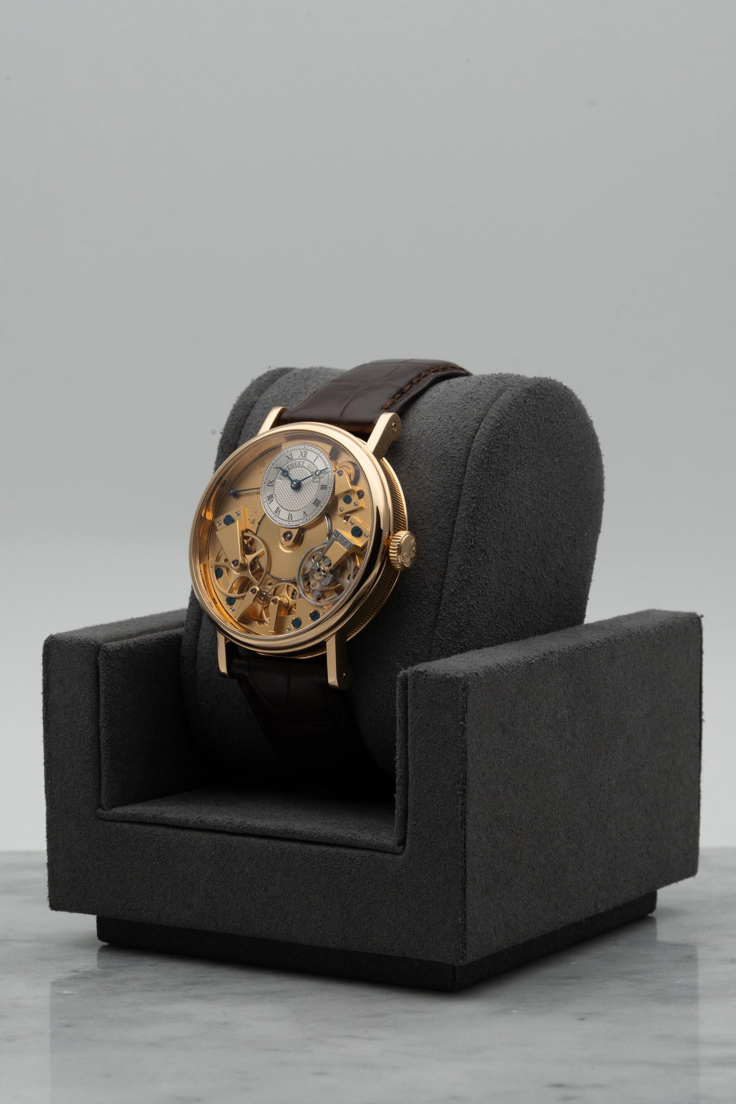 Breguet Tradition Retrograde 7037BA Yellow Gold, Openworked Dial