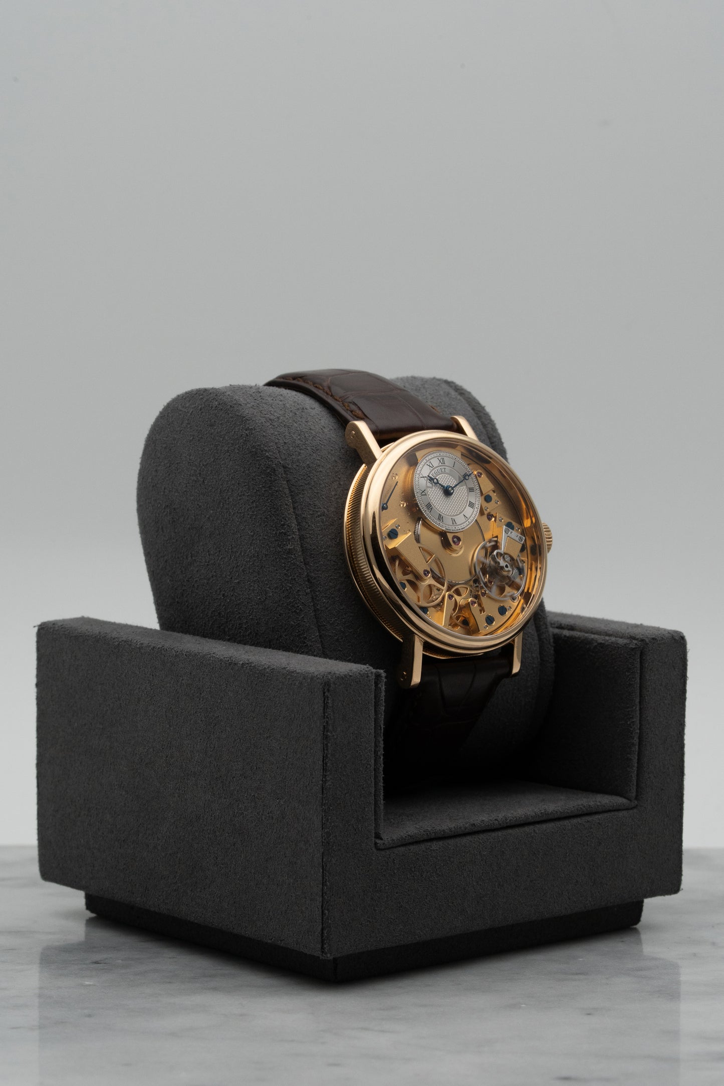 Breguet Tradition Retrograde 7037BA Yellow Gold, Openworked Dial