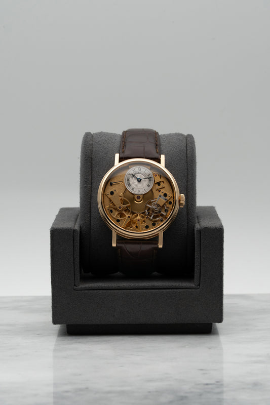 Breguet Tradition Retrograde 7037BA Yellow Gold, Openworked Dial