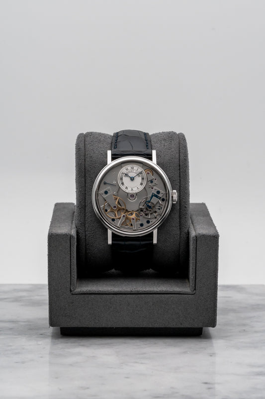 Breguet Tradition Retrograde 7037BB/11/9V6, Silver Dial