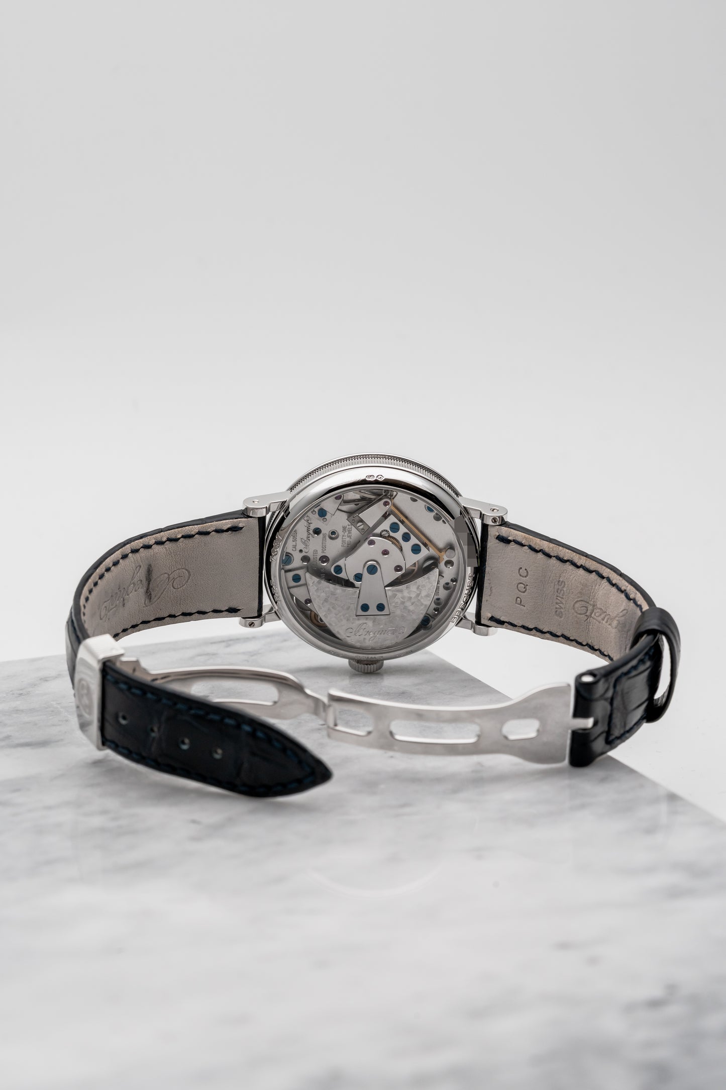 Breguet Tradition Retrograde 7037BB/11/9V6, Silver Dial