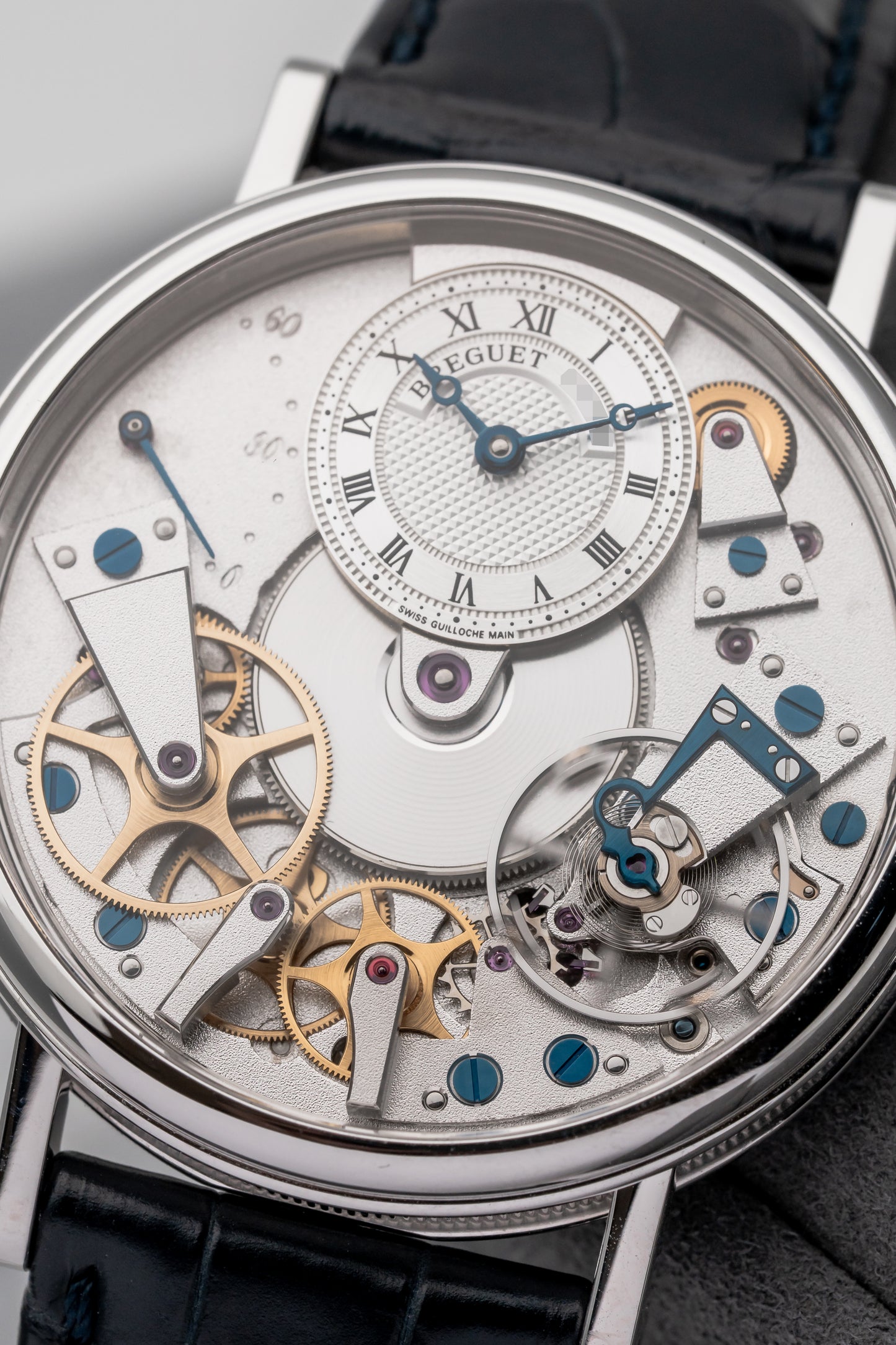Breguet Tradition Retrograde 7037BB/11/9V6, Silver Dial
