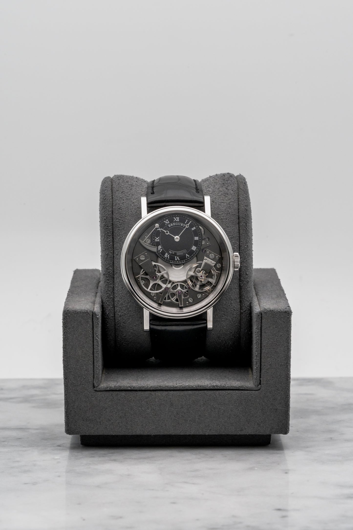Breguet Tradition 7057BB/G9/9W6 White Gold, Black Dial