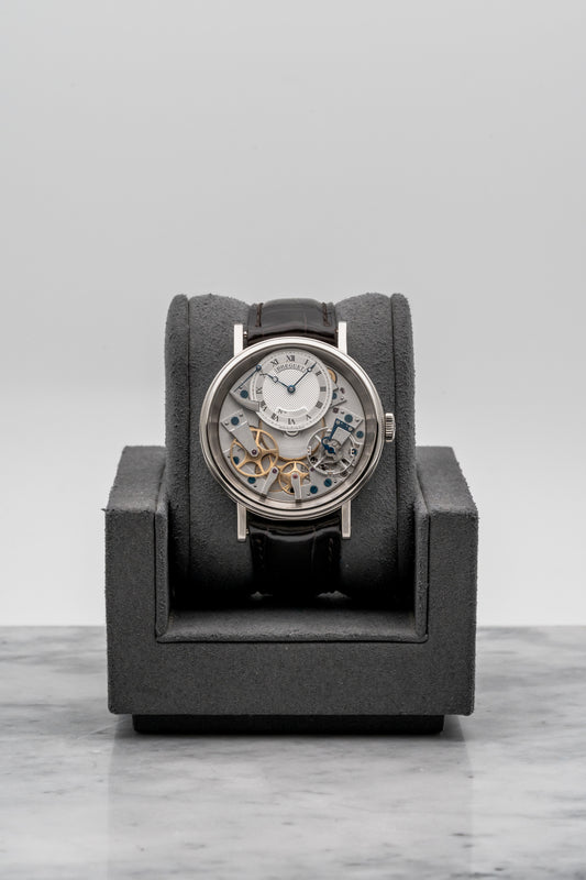 Breguet Tradition 7057BB/11/9W6 Silver Dial, White Gold