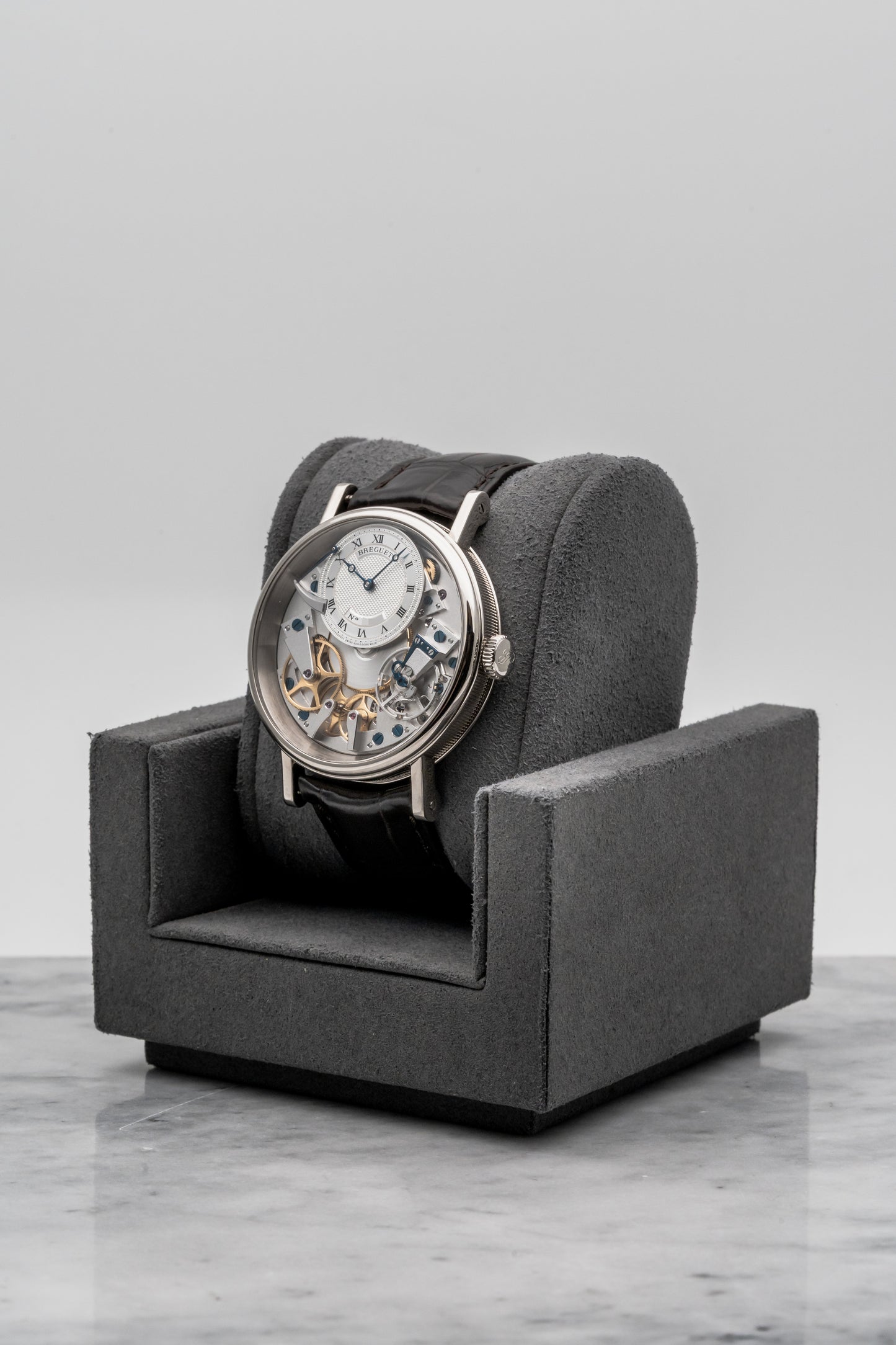 Breguet Tradition 7057BB/11/9W6 Silver Dial, White Gold