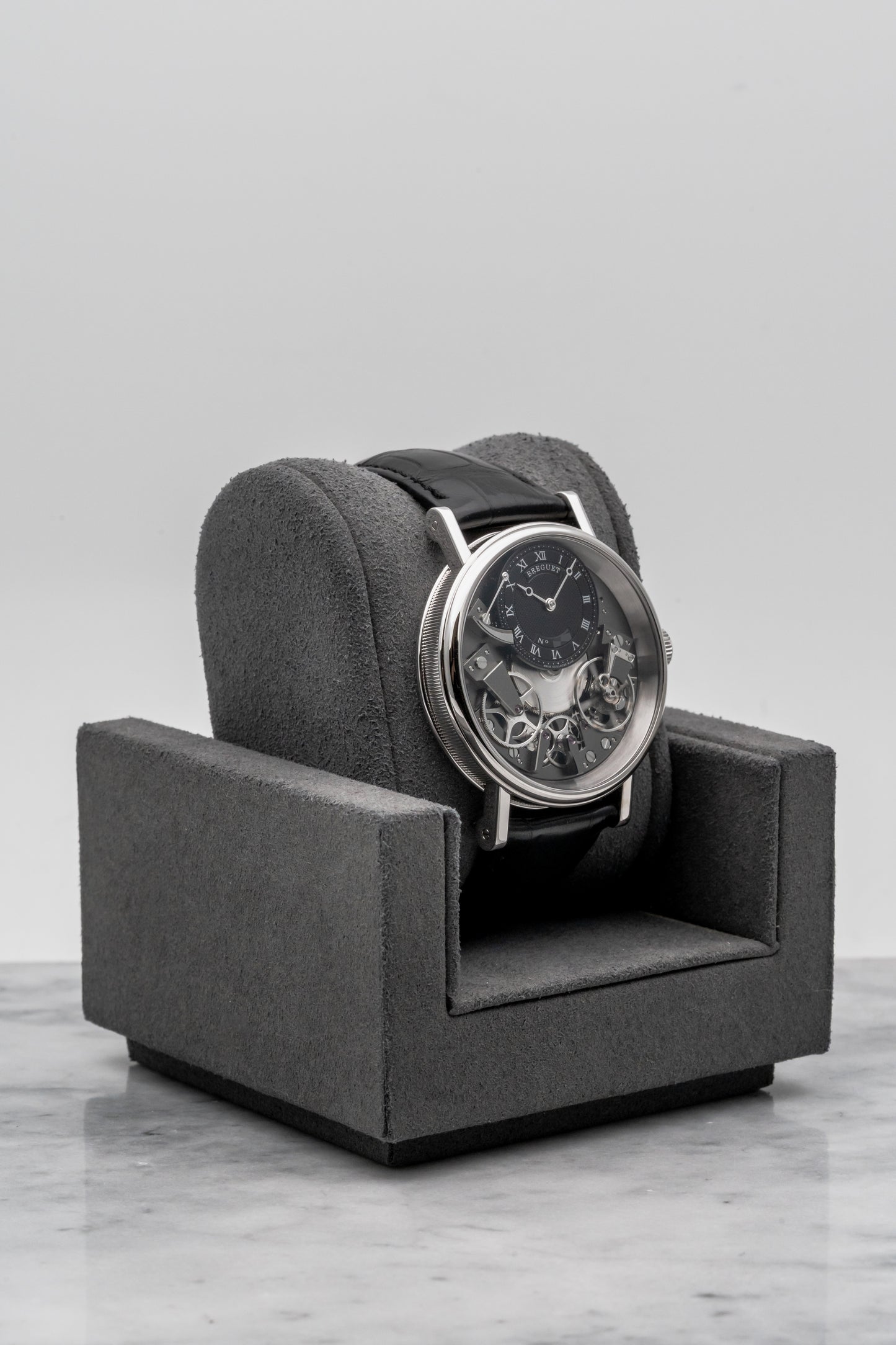 Breguet Tradition 7057BB/G9/9W6 White Gold, Black Dial