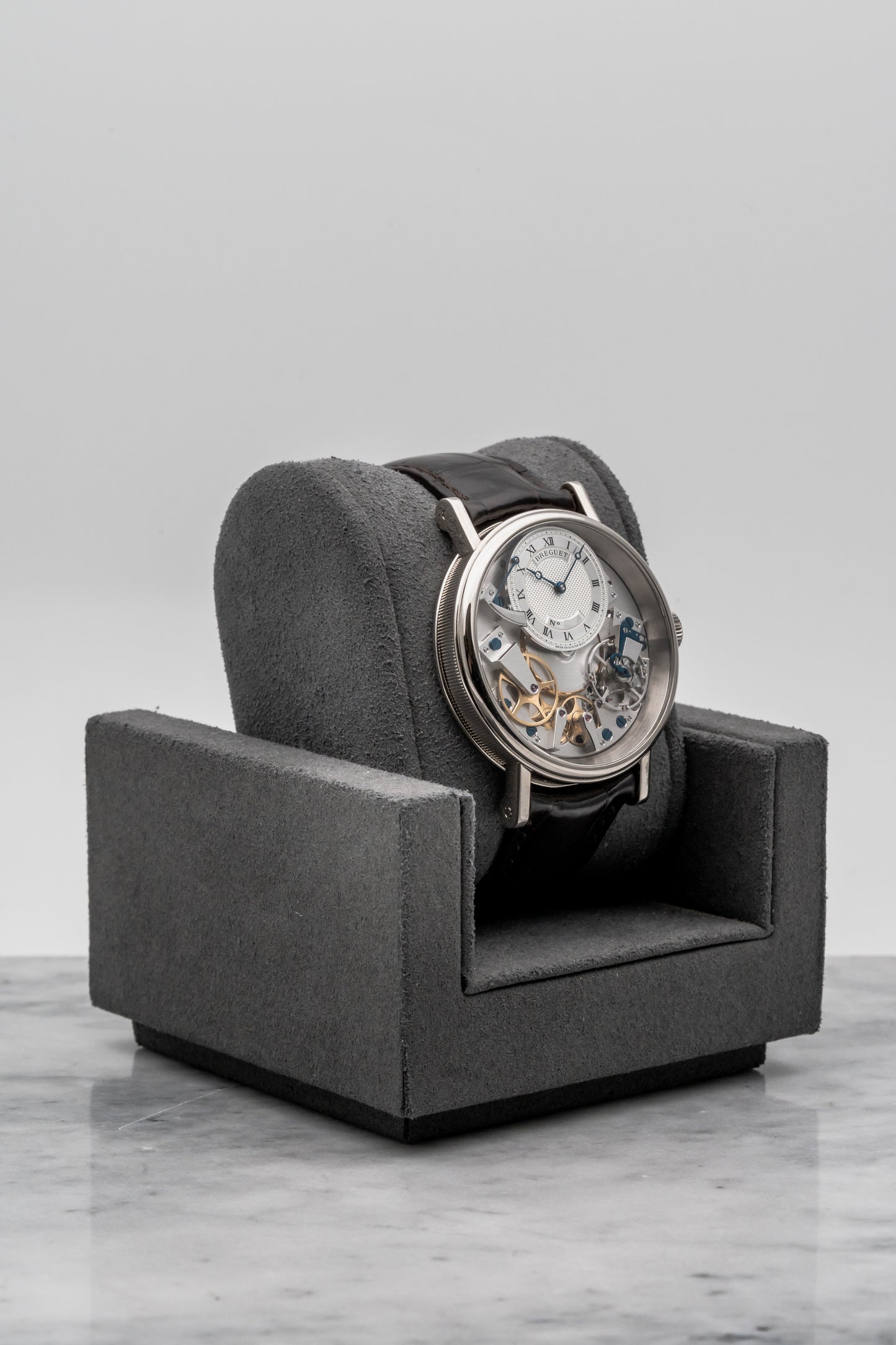 Breguet Tradition 7057BB/11/9W6 Silver Dial, White Gold